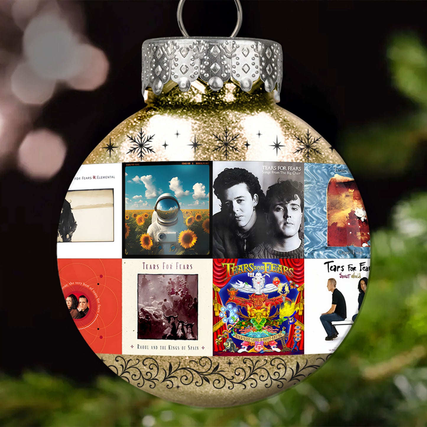 Tears for Fears Ball Ornament – Classic New Wave Collection