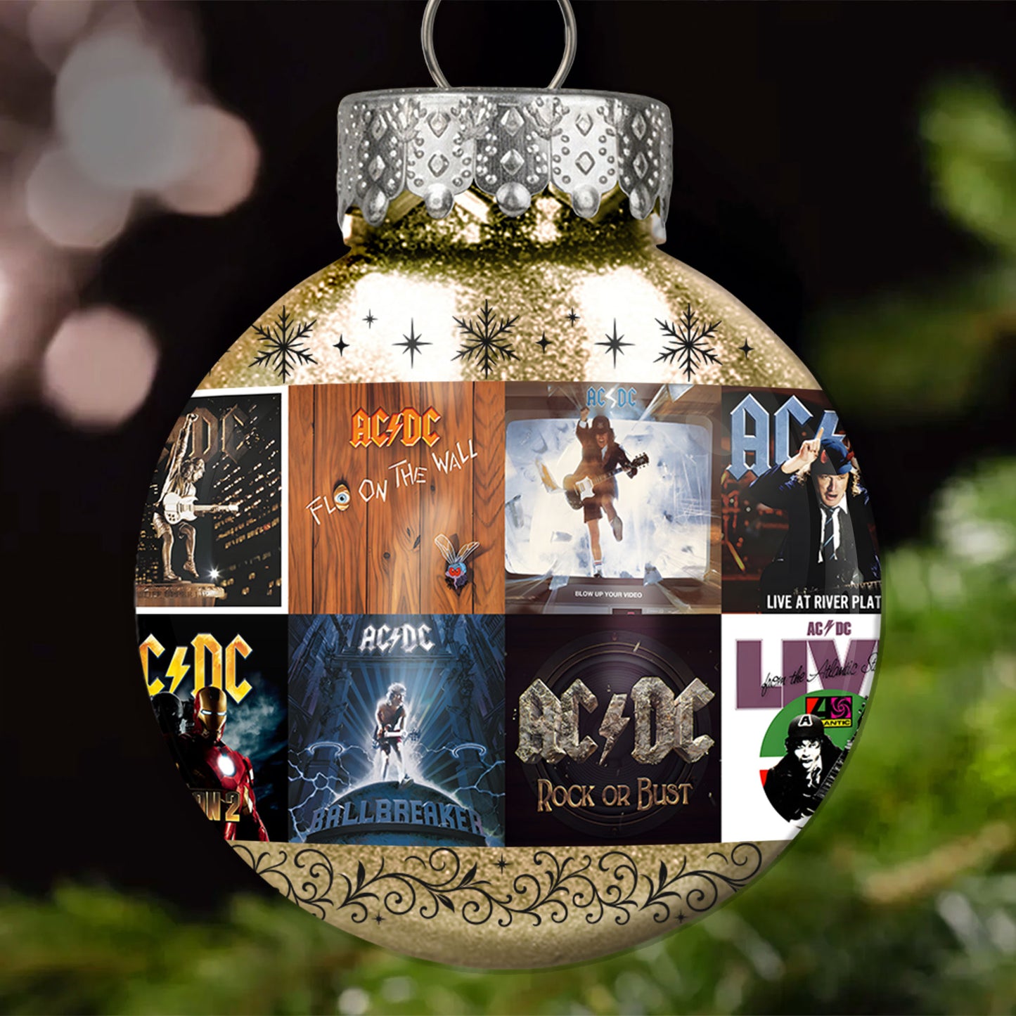 AC/DC Ball Ornament – The Ultimate Rock ’n’ Roll Christmas Gift