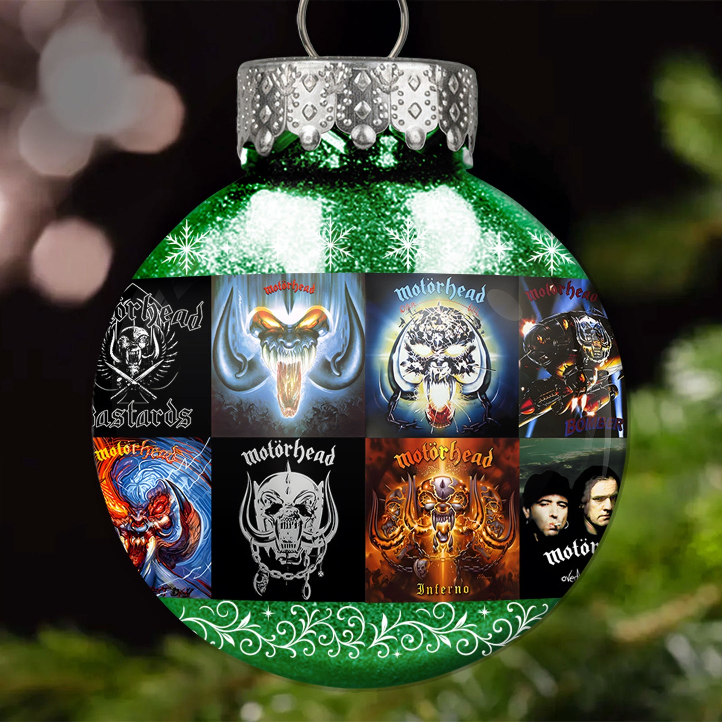 Motörhead Ball Ornament – Heavy Metal Legends Collection