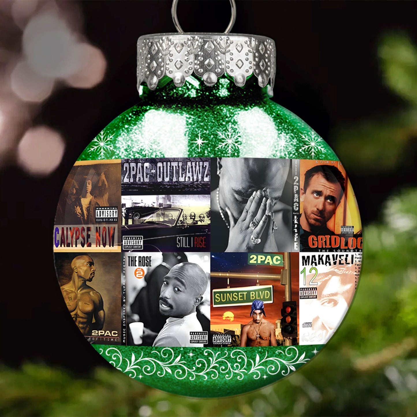 2Pac Ball Ornament – Legacy of Hip-Hop