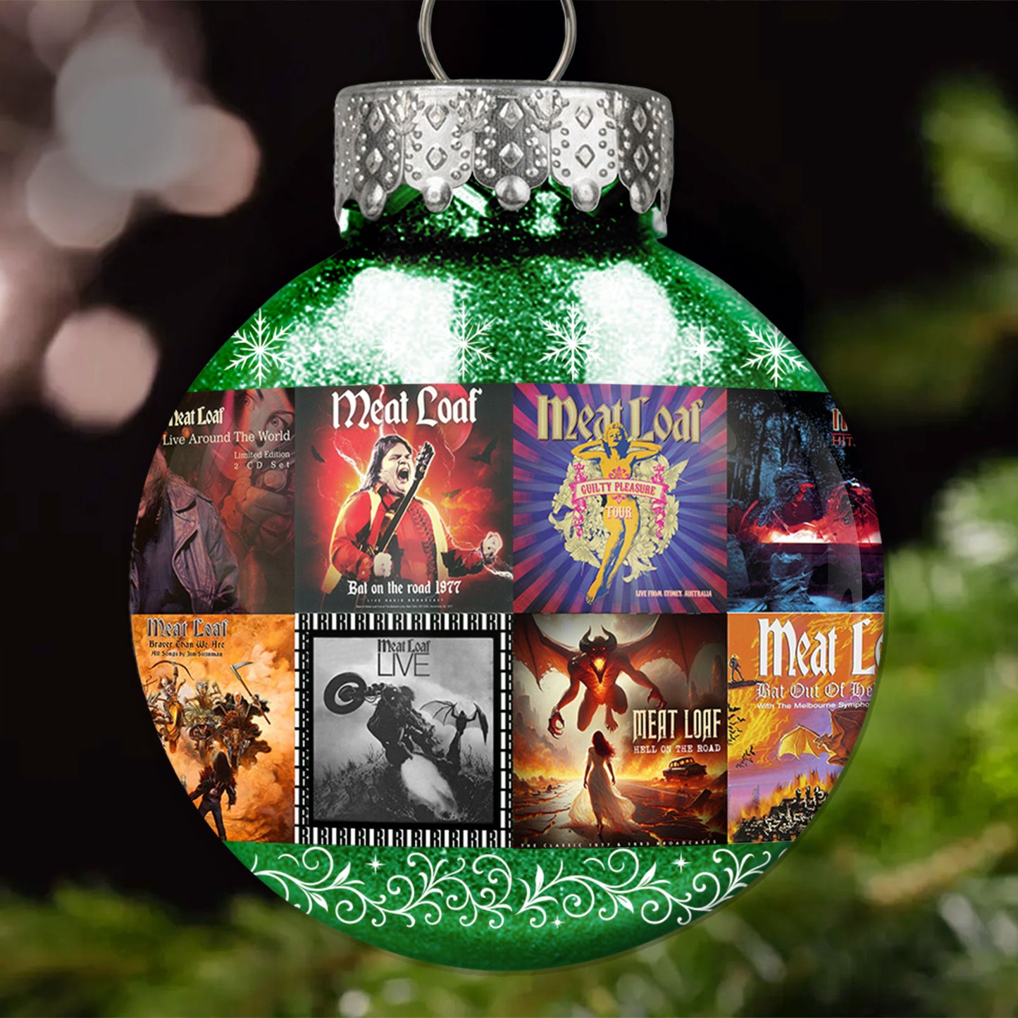 Meat Loaf Ball Ornament – Theatrical Rock Icon