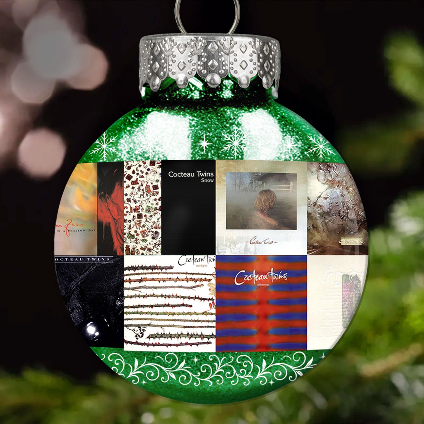 Cocteau Twins Ball Ornament – Dream Pop Serenity