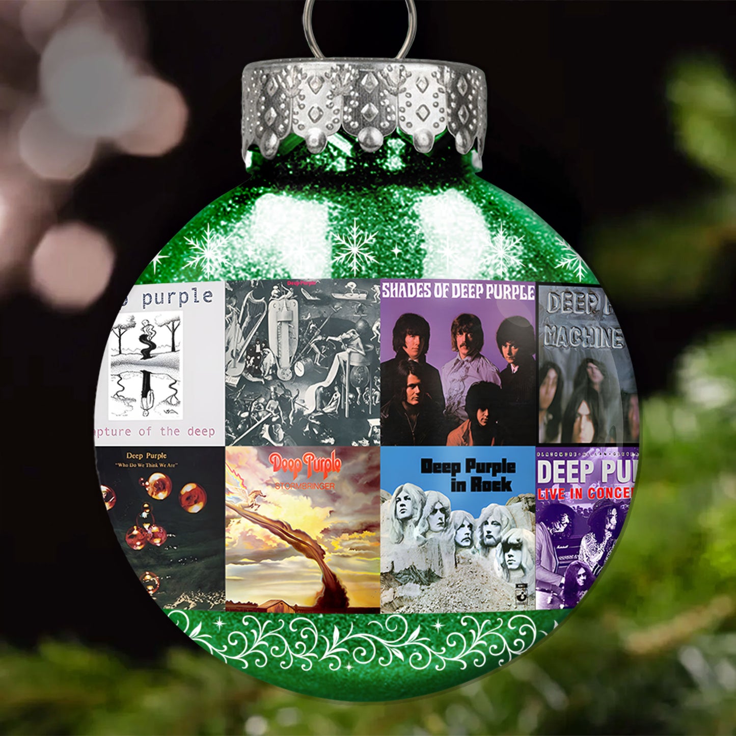 Deep Purple Ball Ornament – Hard Rock Heritage