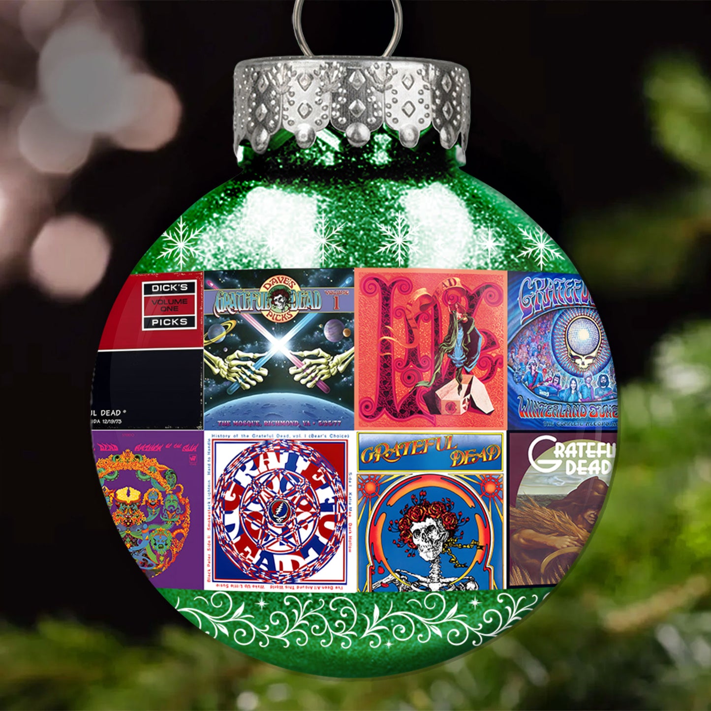 Grateful Dead Ball Ornament – The Spirit of Psychedelic Rock