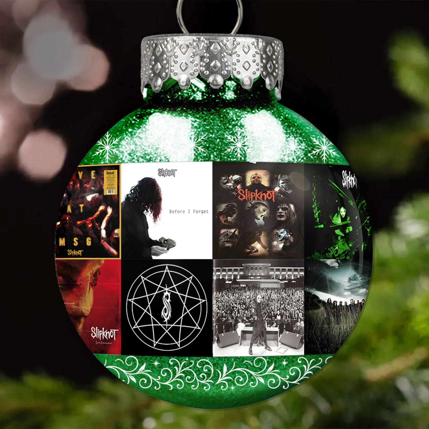 Slipknot Ball Ornament – Metal Mayhem Collection