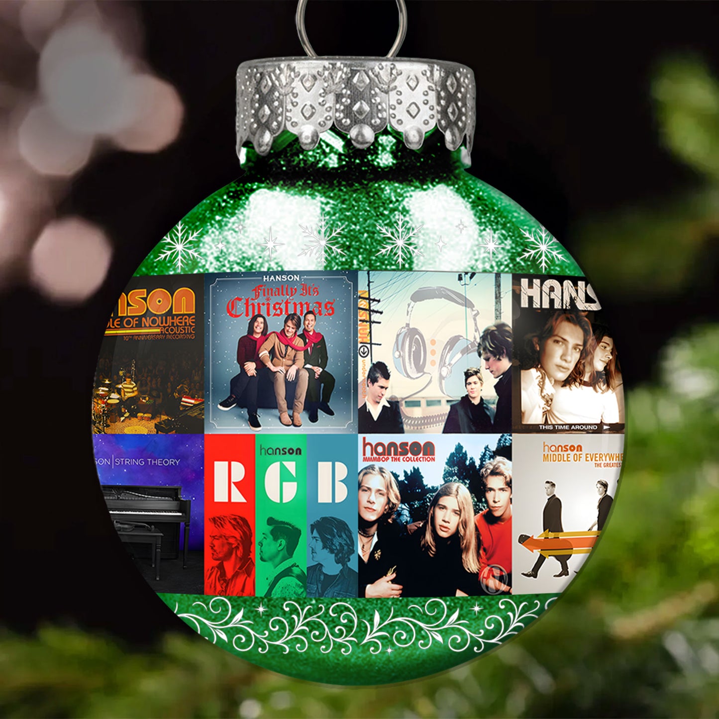 Hanson Ball Ornament – Pop Rock Harmony Collection