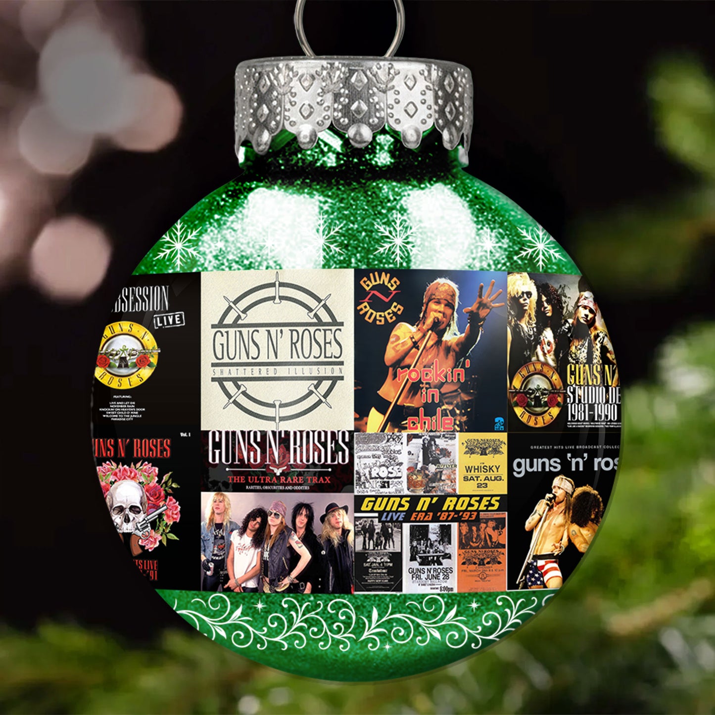 Guns N’ Roses Ball Ornament – Hard Rock Icons