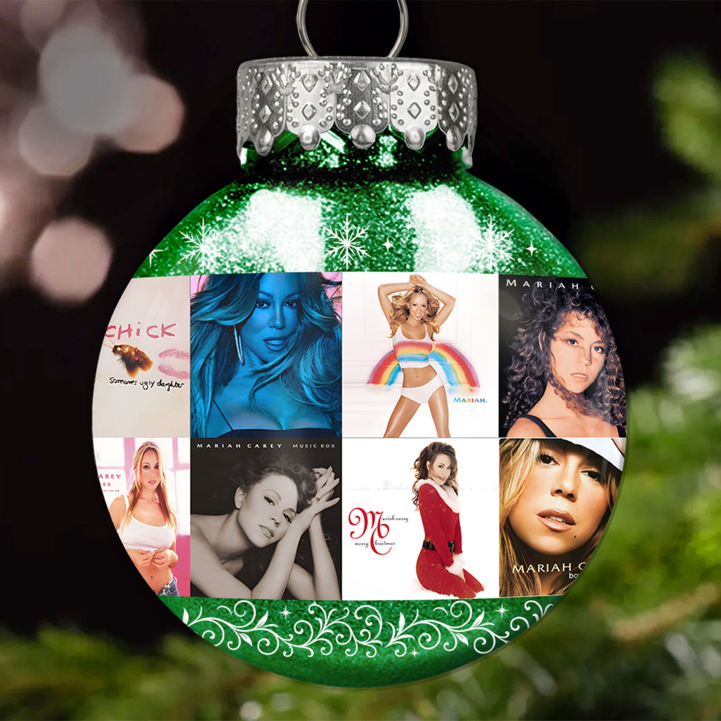 Mariah Carey Ball Ornament – A Sparkling Holiday Gift for Music Lovers