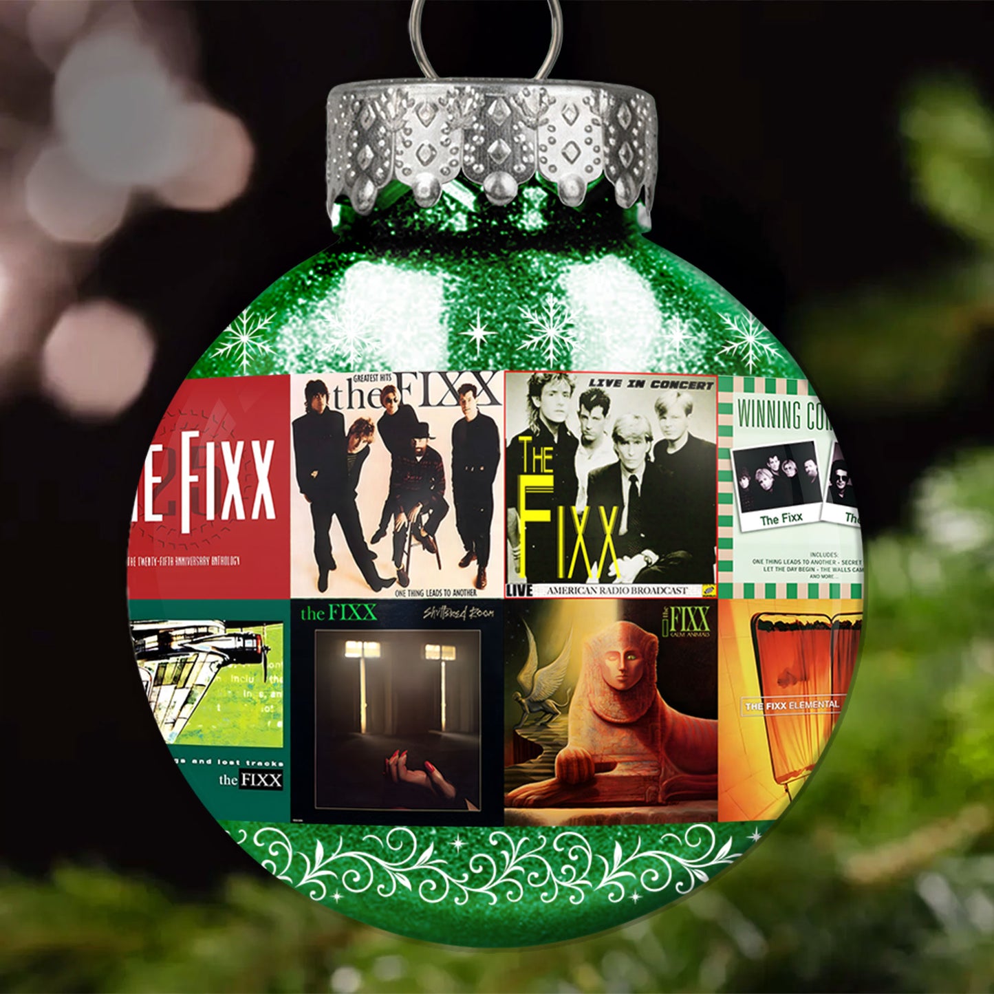 The Fixx Ball Ornament – A Retro Christmas Gift for True Music Fans