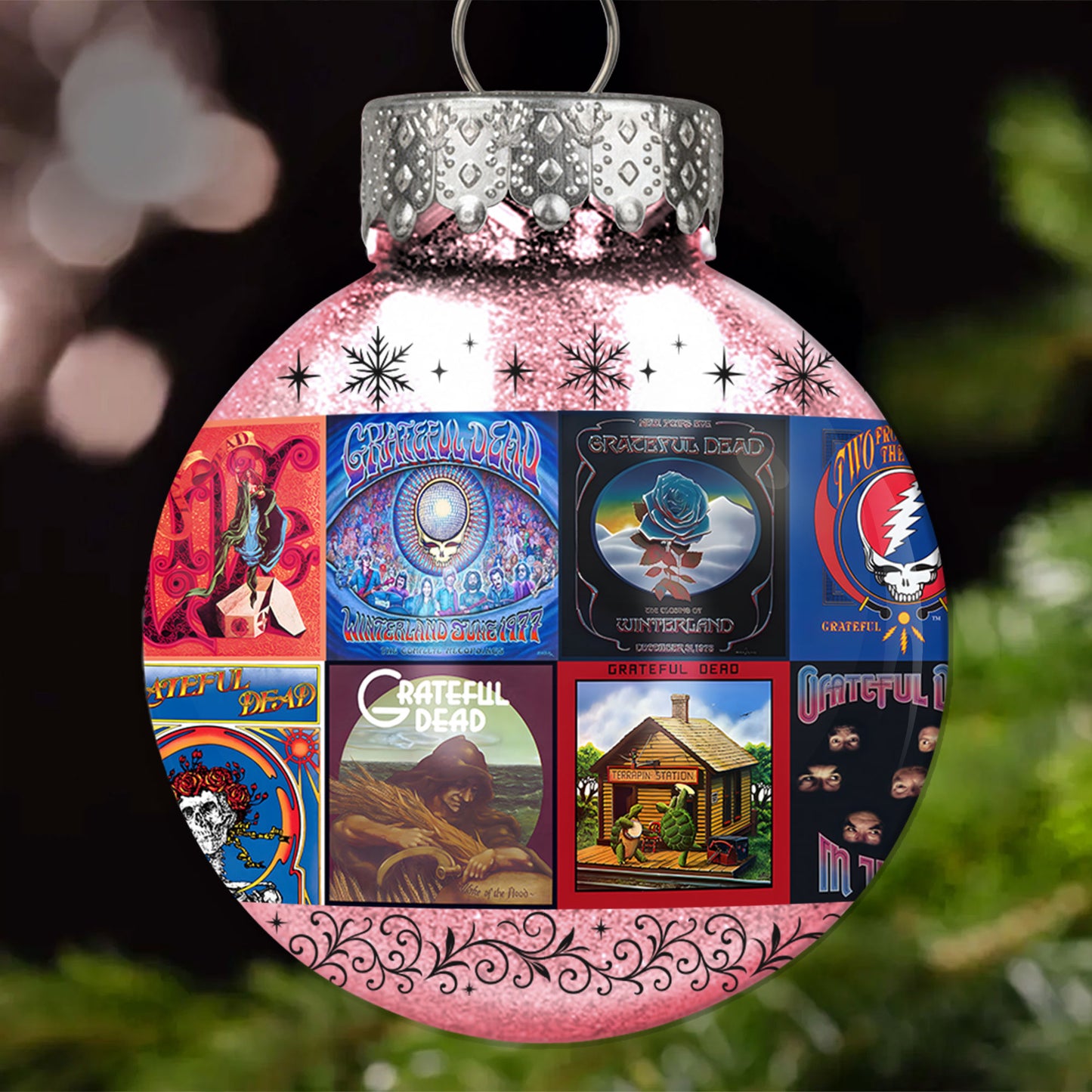 Grateful Dead Ball Ornament – The Spirit of Psychedelic Rock