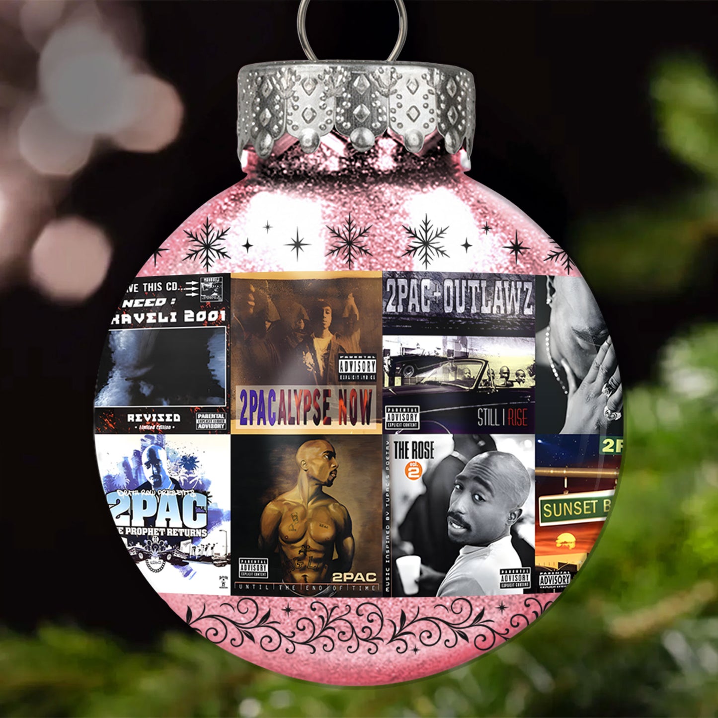 2Pac Ball Ornament – Legacy of Hip-Hop