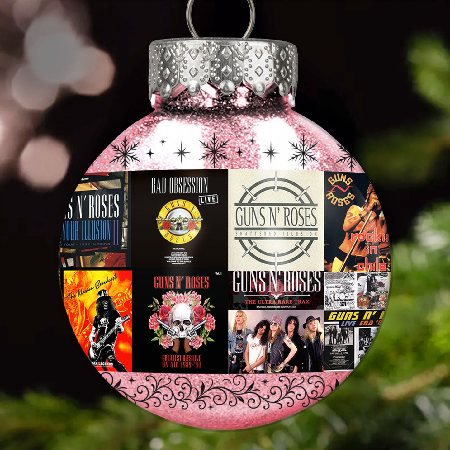 Guns N’ Roses Ball Ornament – Hard Rock Icons