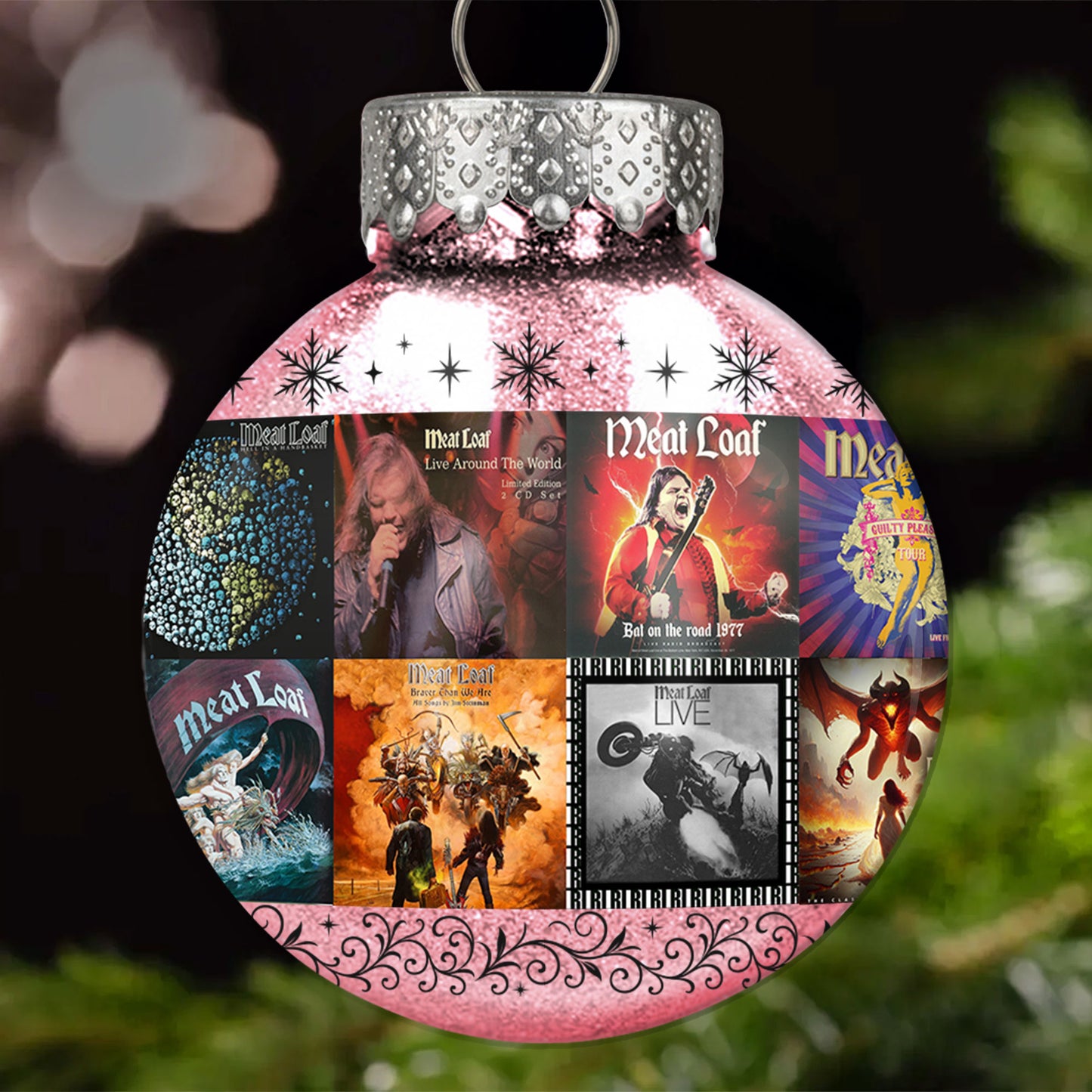 Meat Loaf Ball Ornament – Theatrical Rock Icon