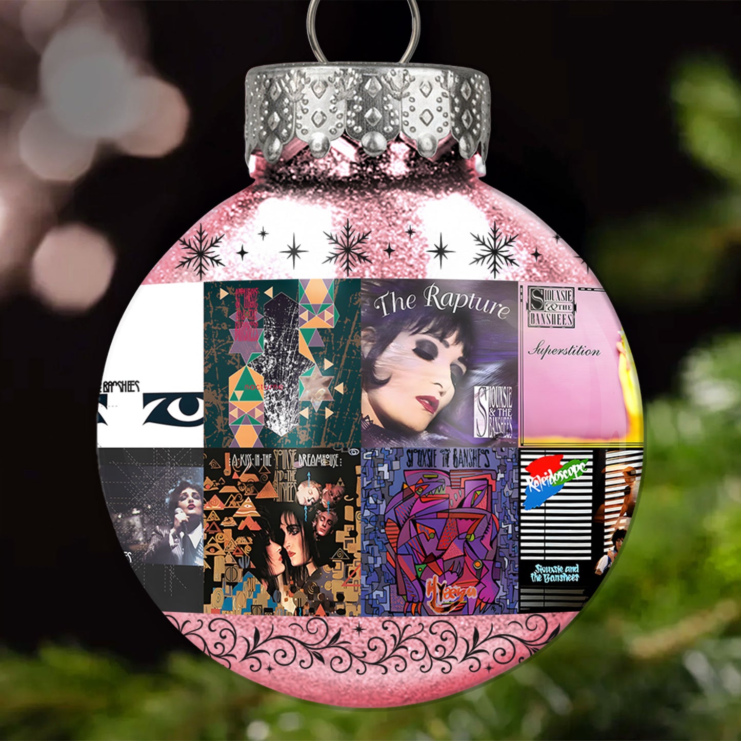 Siouxsie and the Banshees Ball Ornament – Post-Punk Icons