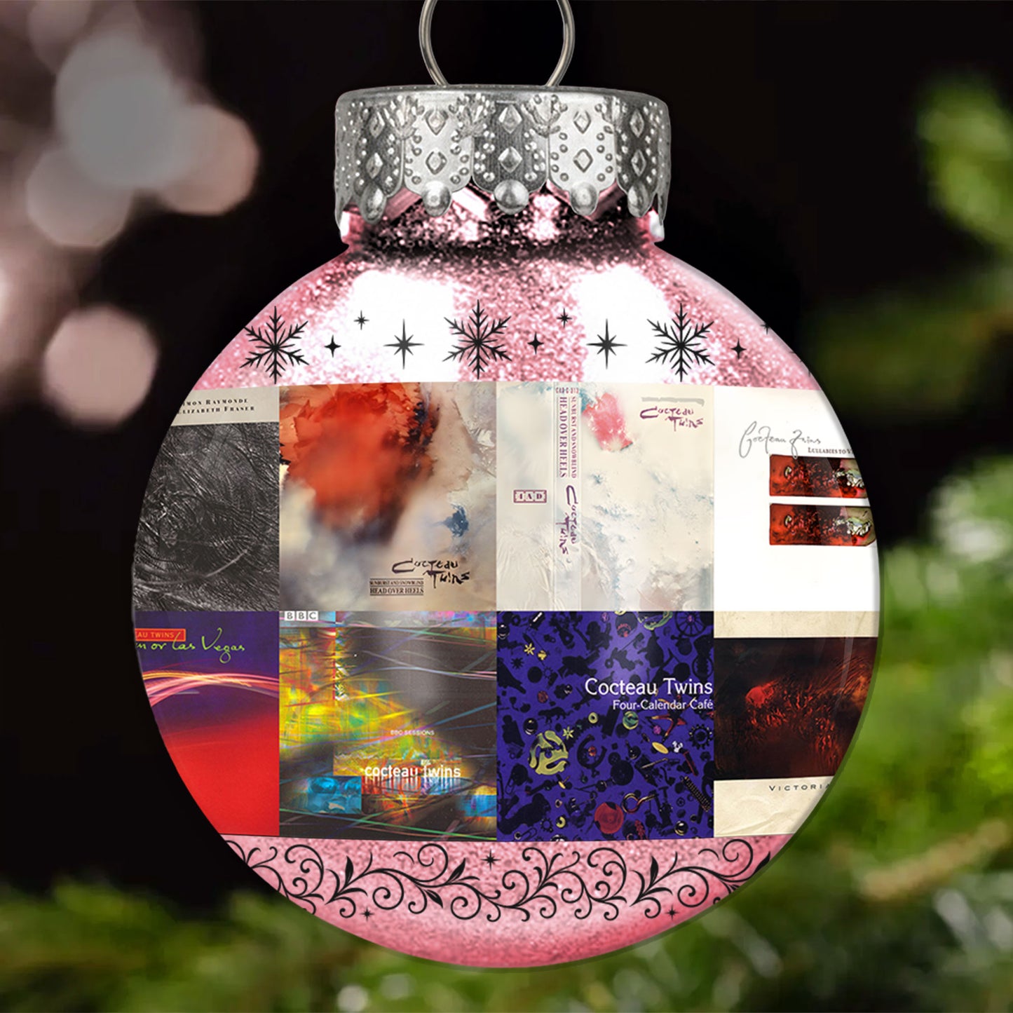 Cocteau Twins Ball Ornament – Dream Pop Serenity