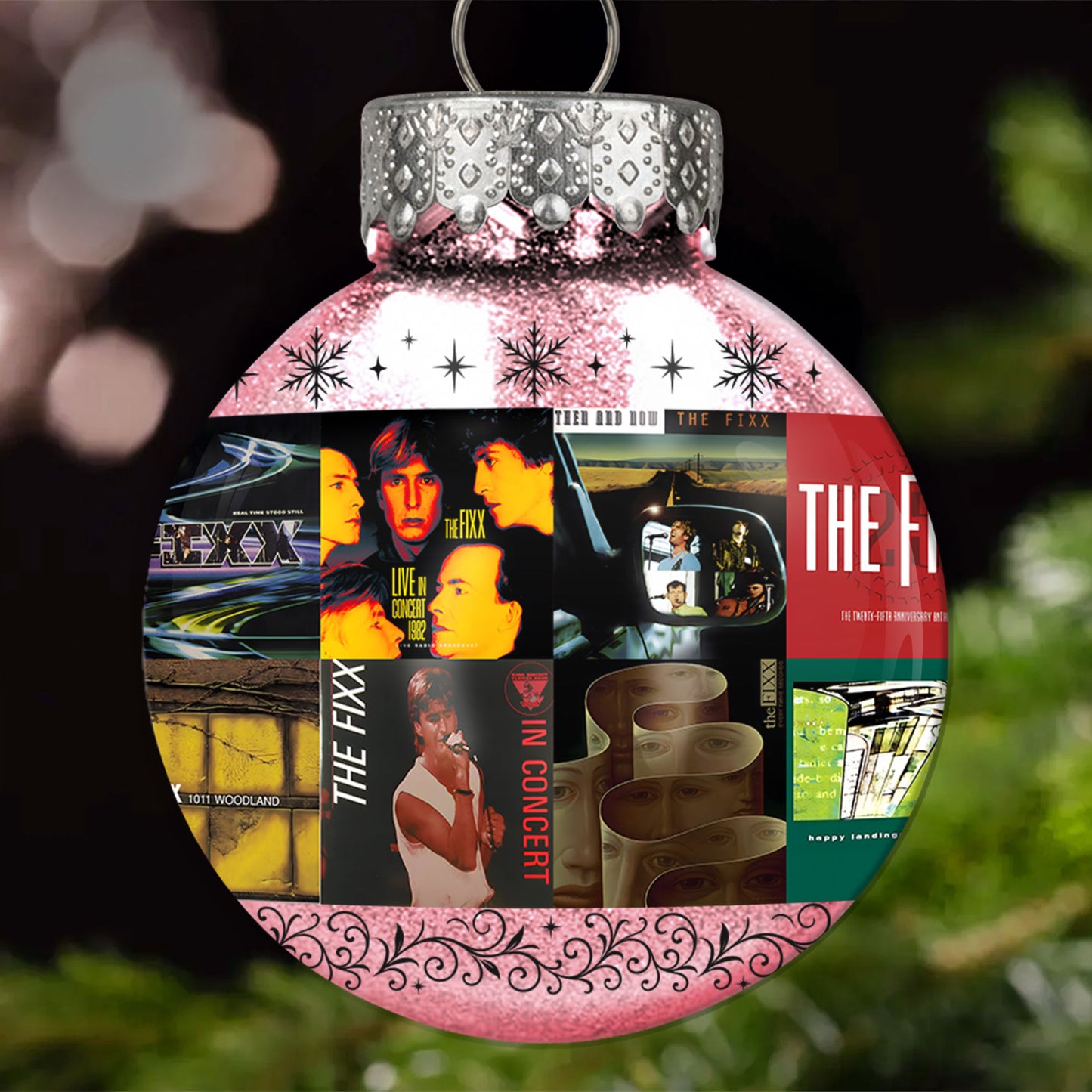 The Fixx Ball Ornament – A Retro Christmas Gift for True Music Fans