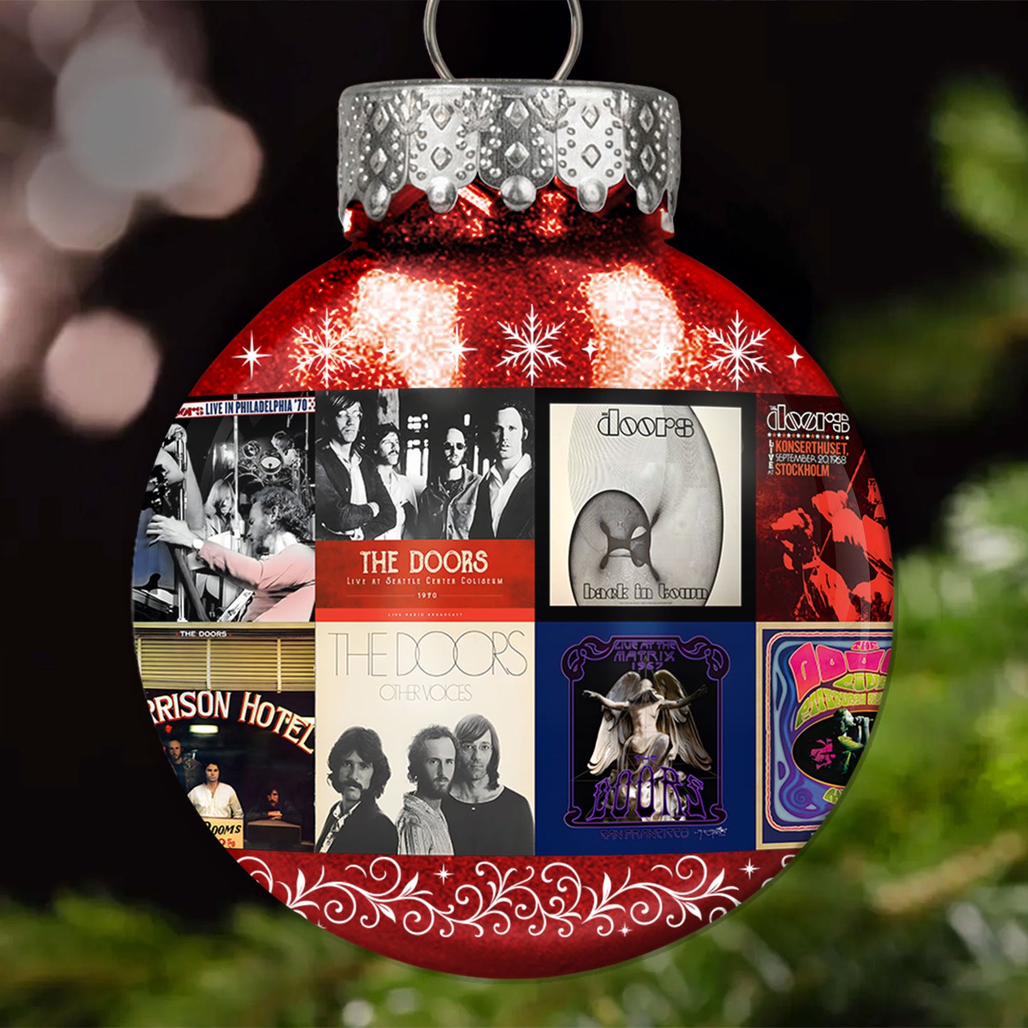 The Doors Ball Ornament – A Psychedelic Tribute to Timeless Rock
