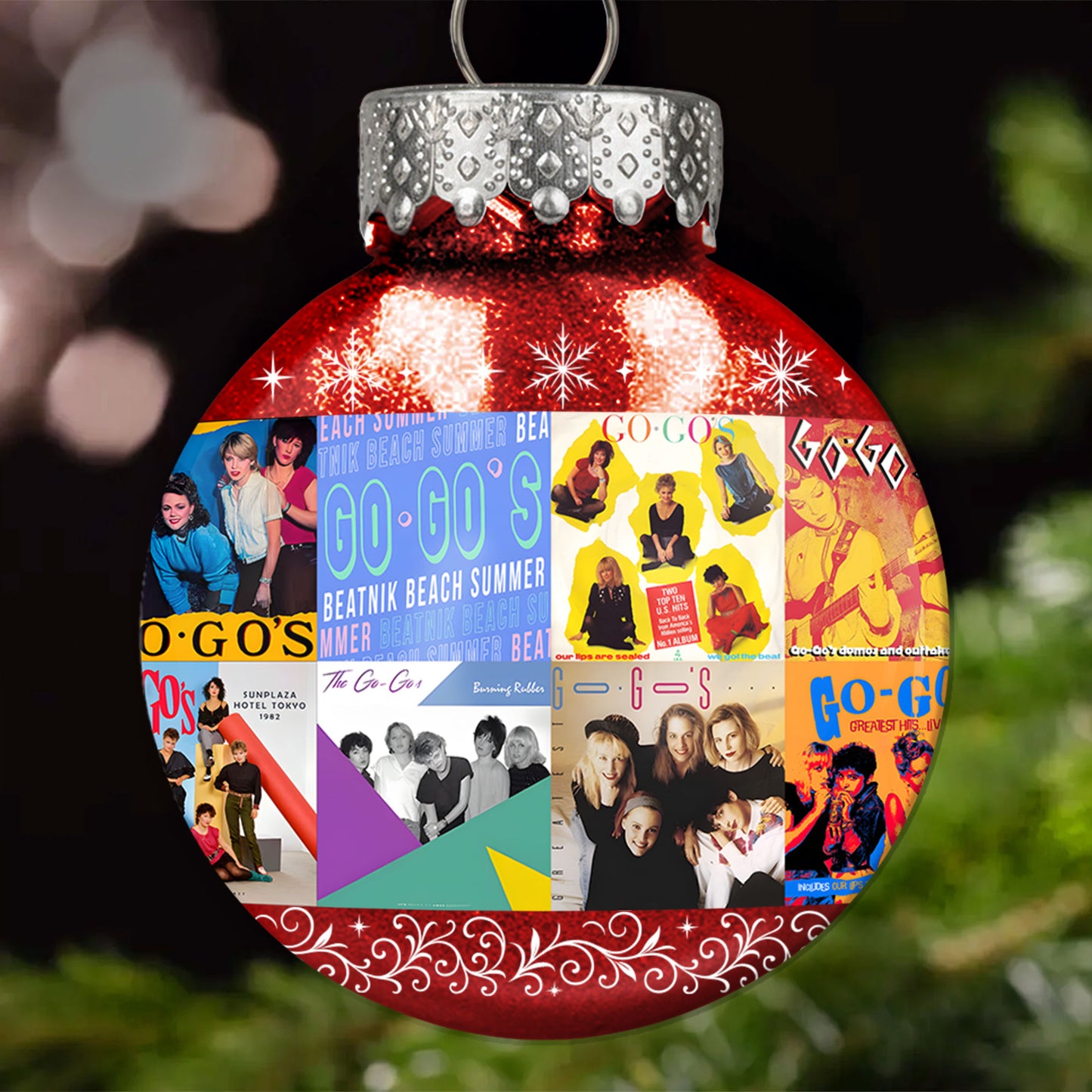 The Go-Go’s Ball Ornament – Pop Rock Trailblazers