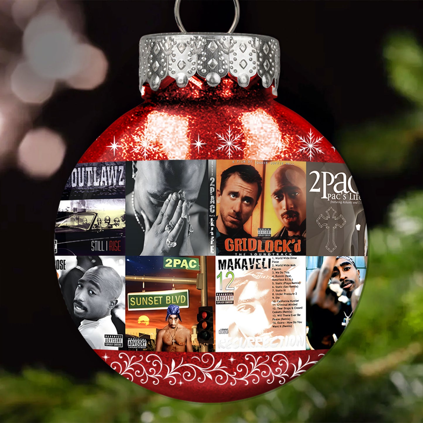 2Pac Ball Ornament – Legacy of Hip-Hop