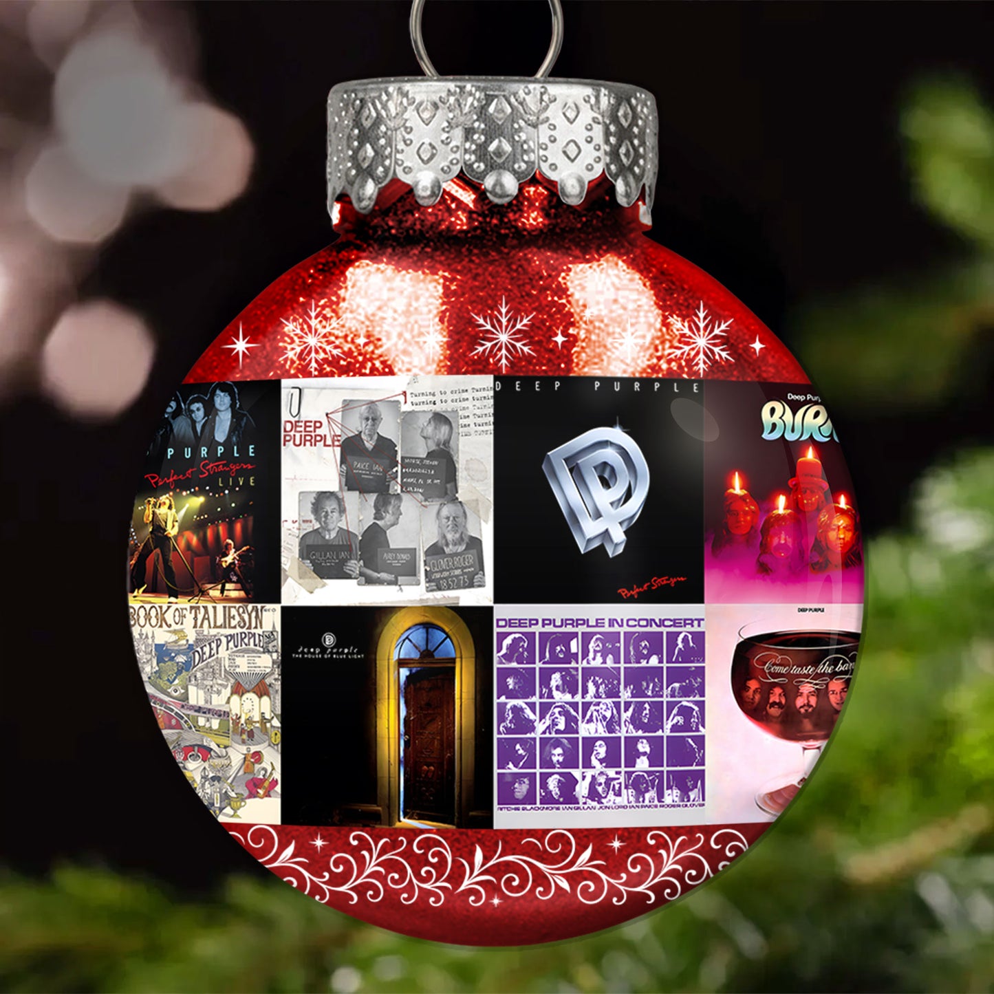 Deep Purple Ball Ornament – Hard Rock Heritage