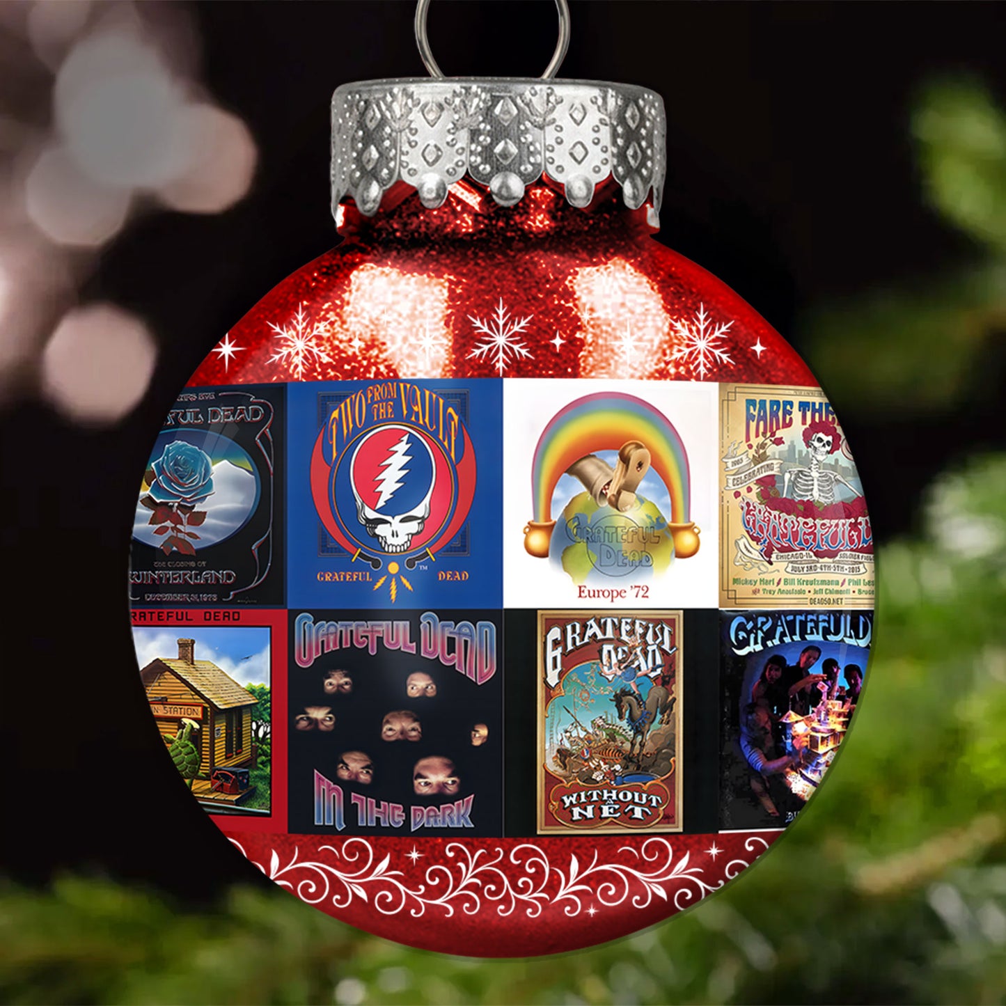 Grateful Dead Ball Ornament – The Spirit of Psychedelic Rock