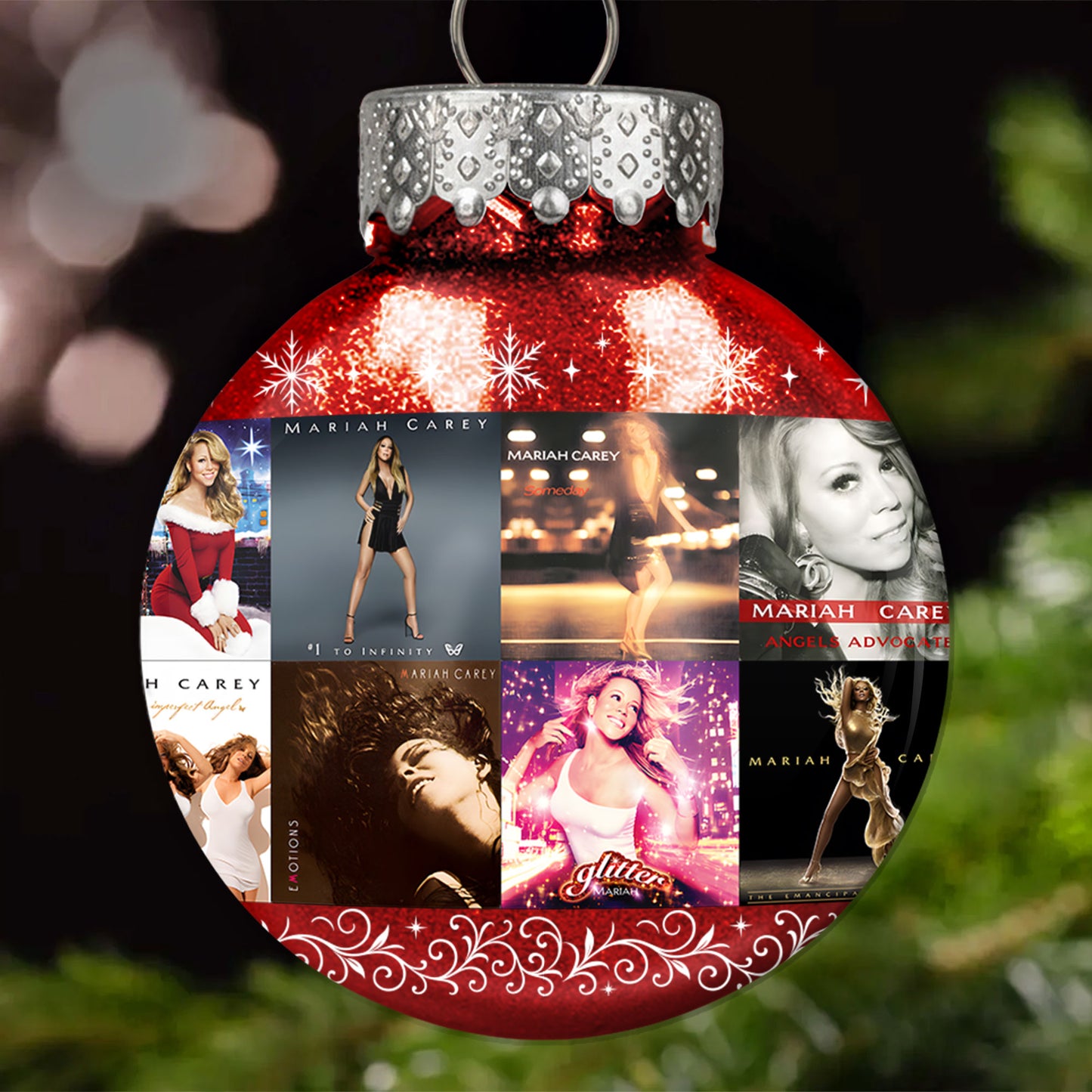 Mariah Carey Ball Ornament – A Sparkling Holiday Gift for Music Lovers