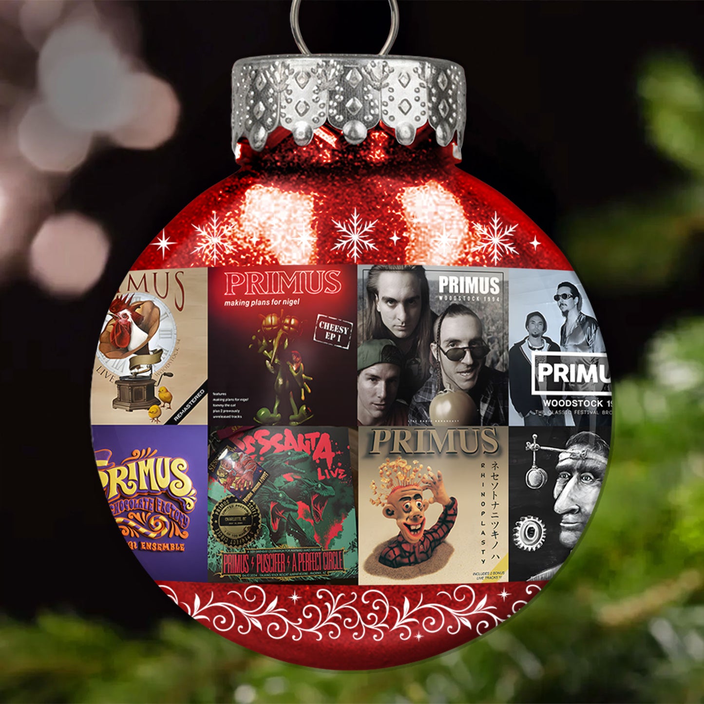 Primus Ball Ornament – A Whimsical Spin on Funky Rock Traditions