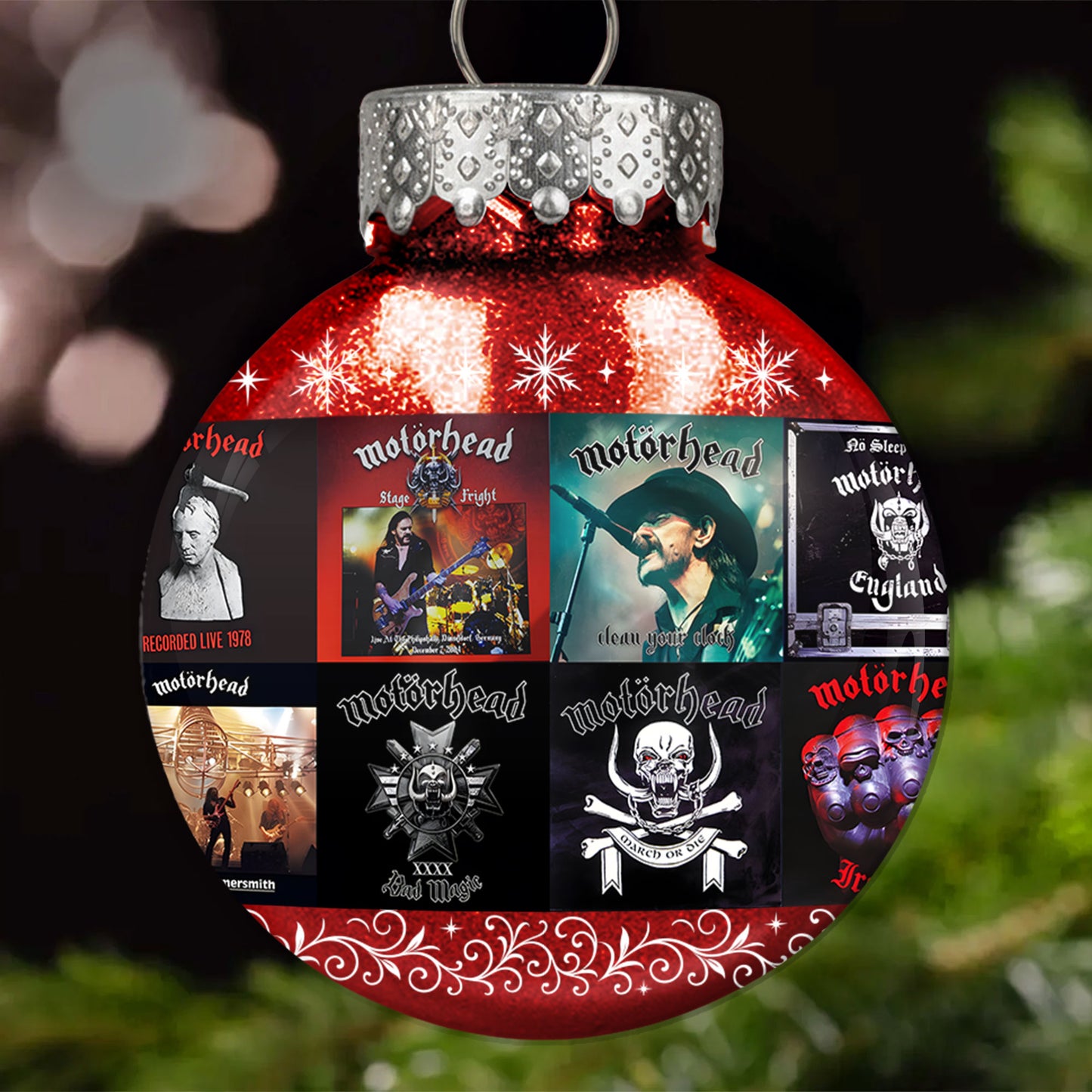 Motörhead Ball Ornament – Heavy Metal Legends Collection