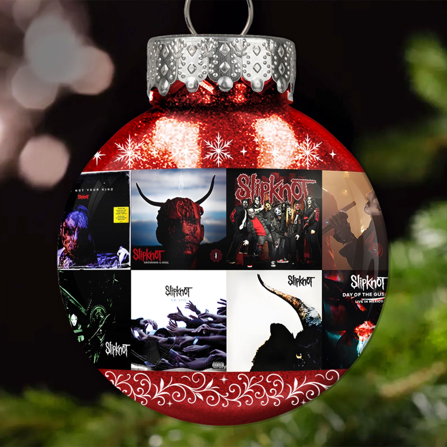 Slipknot Ball Ornament – Metal Mayhem Collection