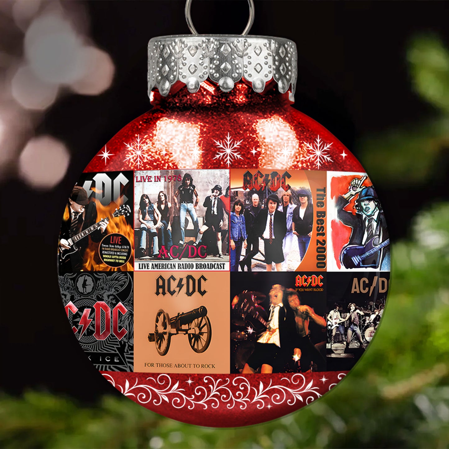 AC/DC Ball Ornament – The Ultimate Rock ’n’ Roll Christmas Gift