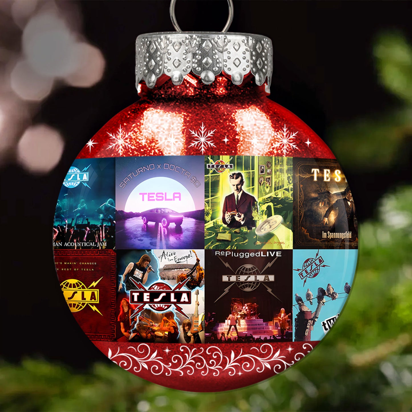 Tesla Ball Ornament – Classic Rock Power Collection