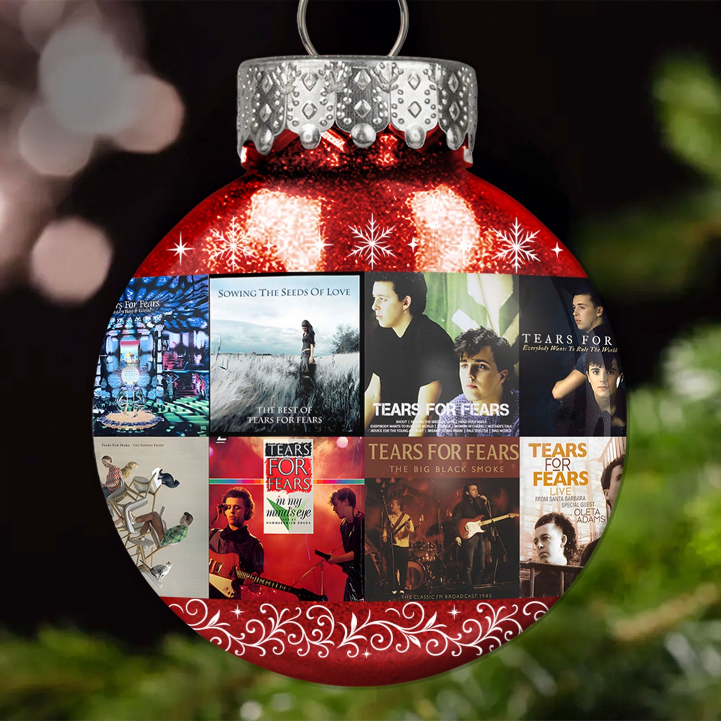 Tears for Fears Ball Ornament – Classic New Wave Collection