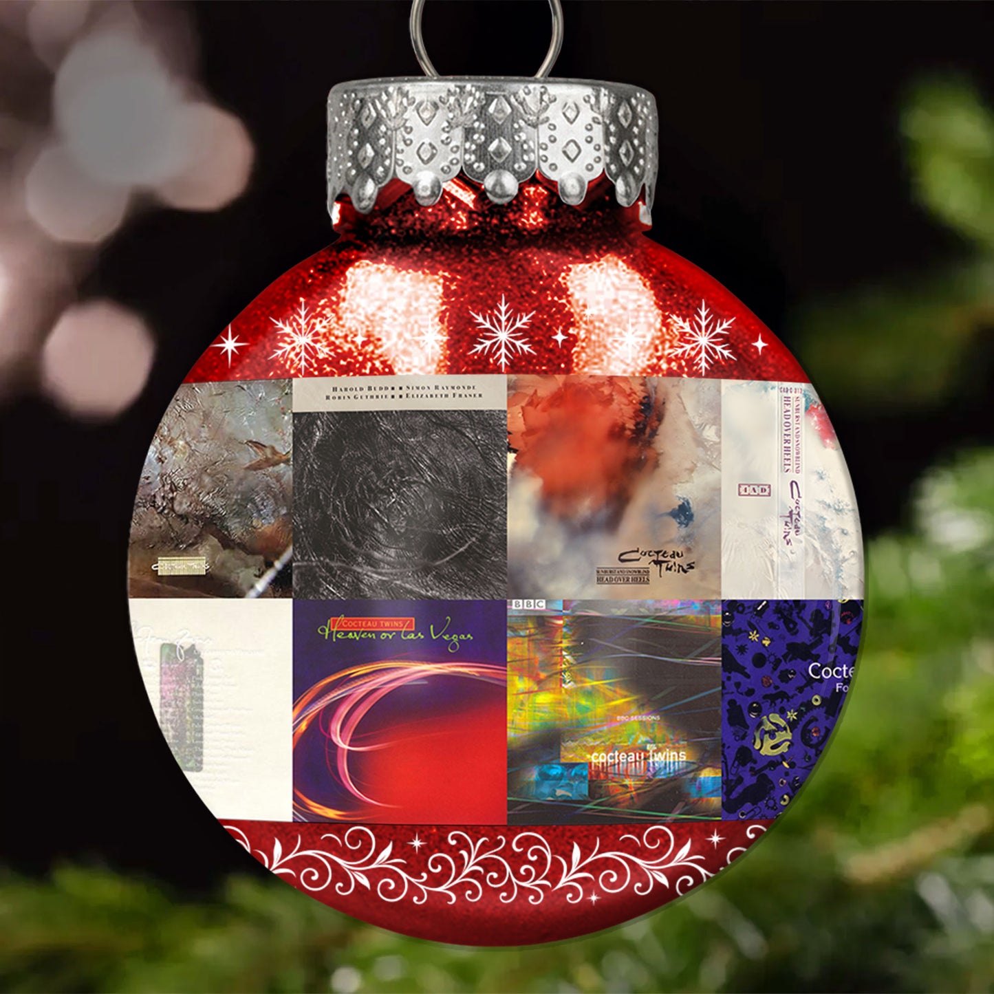 Cocteau Twins Ball Ornament – Dream Pop Serenity