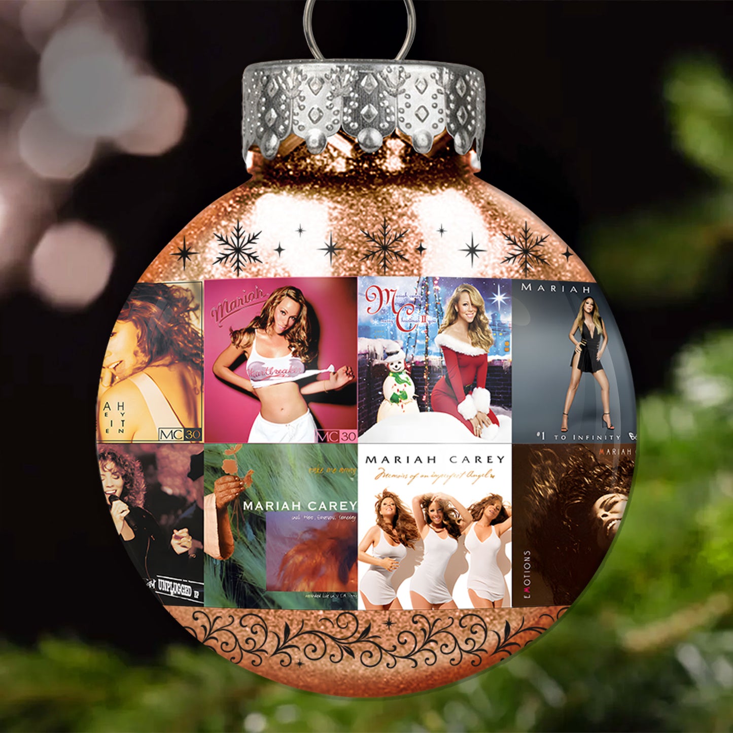 Mariah Carey Ball Ornament – A Sparkling Holiday Gift for Music Lovers