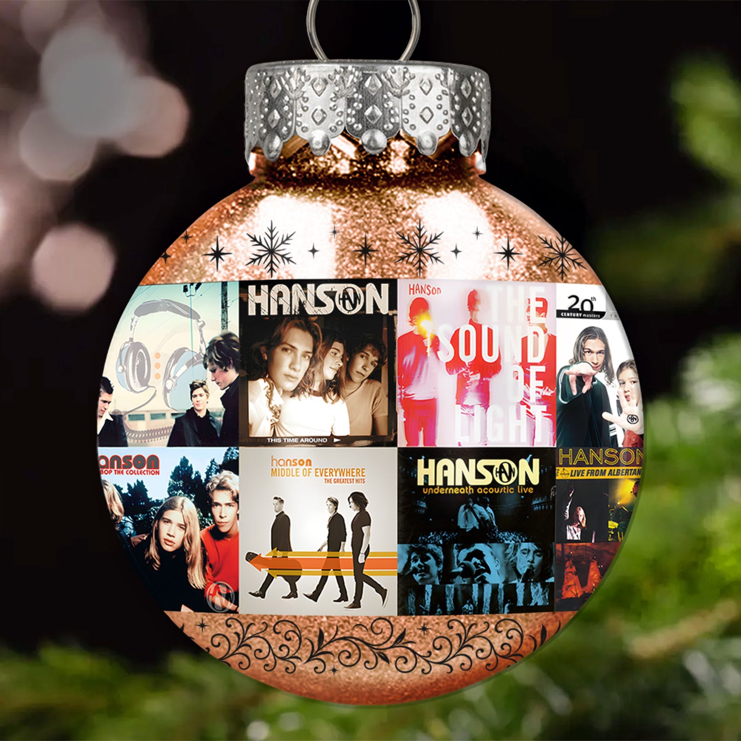 Hanson Ball Ornament – Pop Rock Harmony Collection