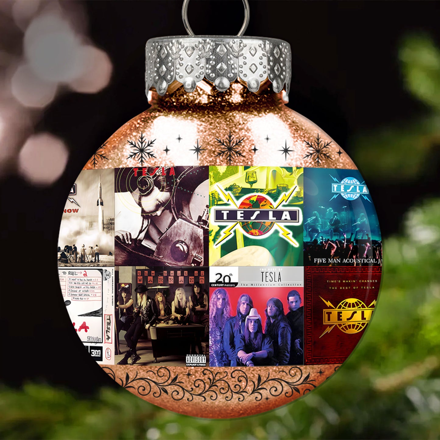 Tesla Ball Ornament – Classic Rock Power Collection