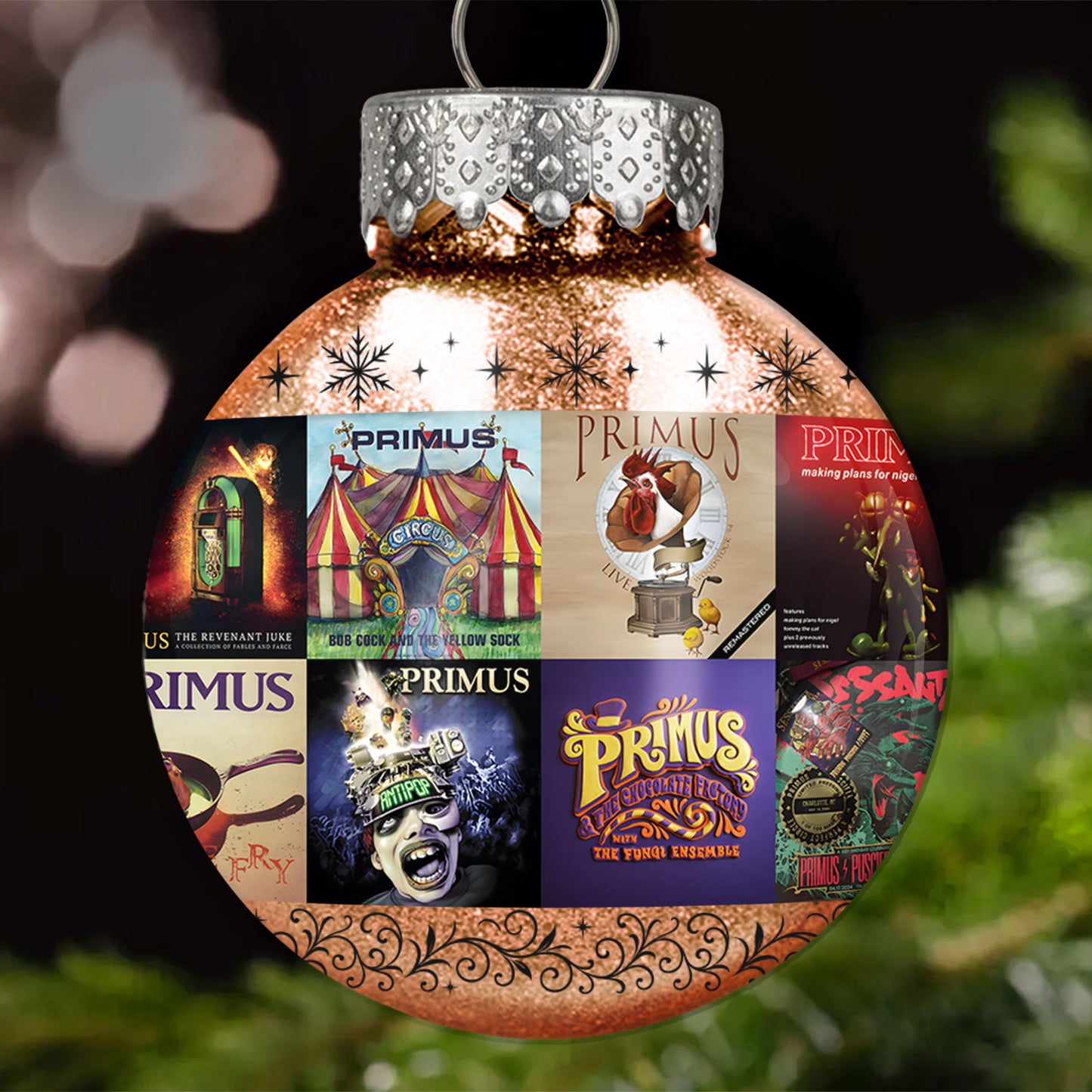Primus Ball Ornament – A Whimsical Spin on Funky Rock Traditions