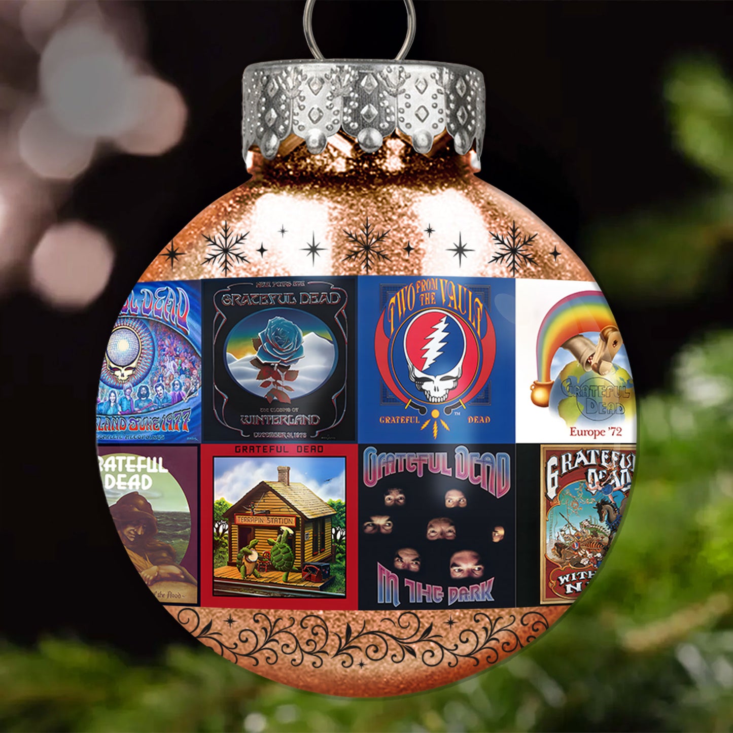 Grateful Dead Ball Ornament – The Spirit of Psychedelic Rock