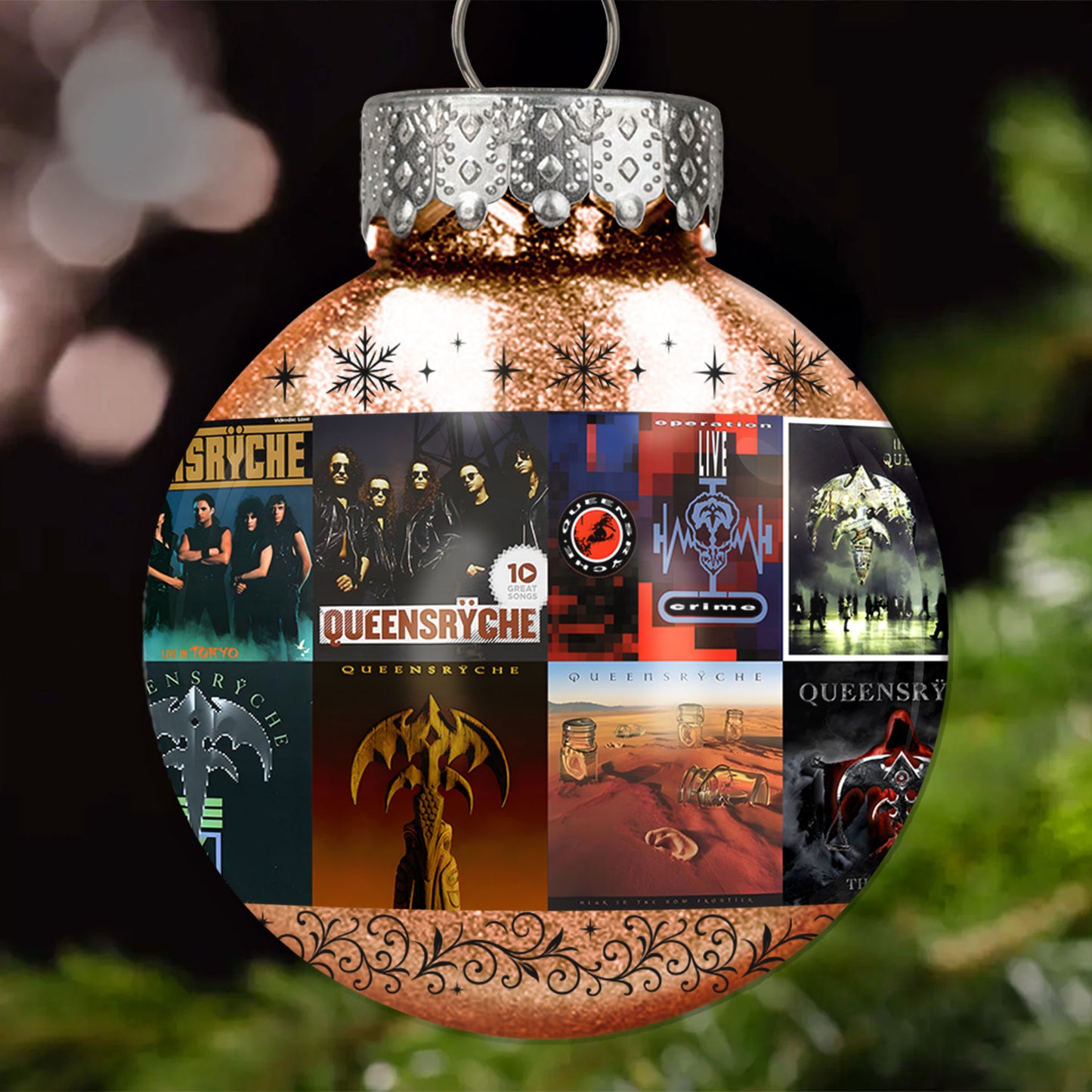 Queensrÿche Ball Ornament – Progressive Metal Legends
