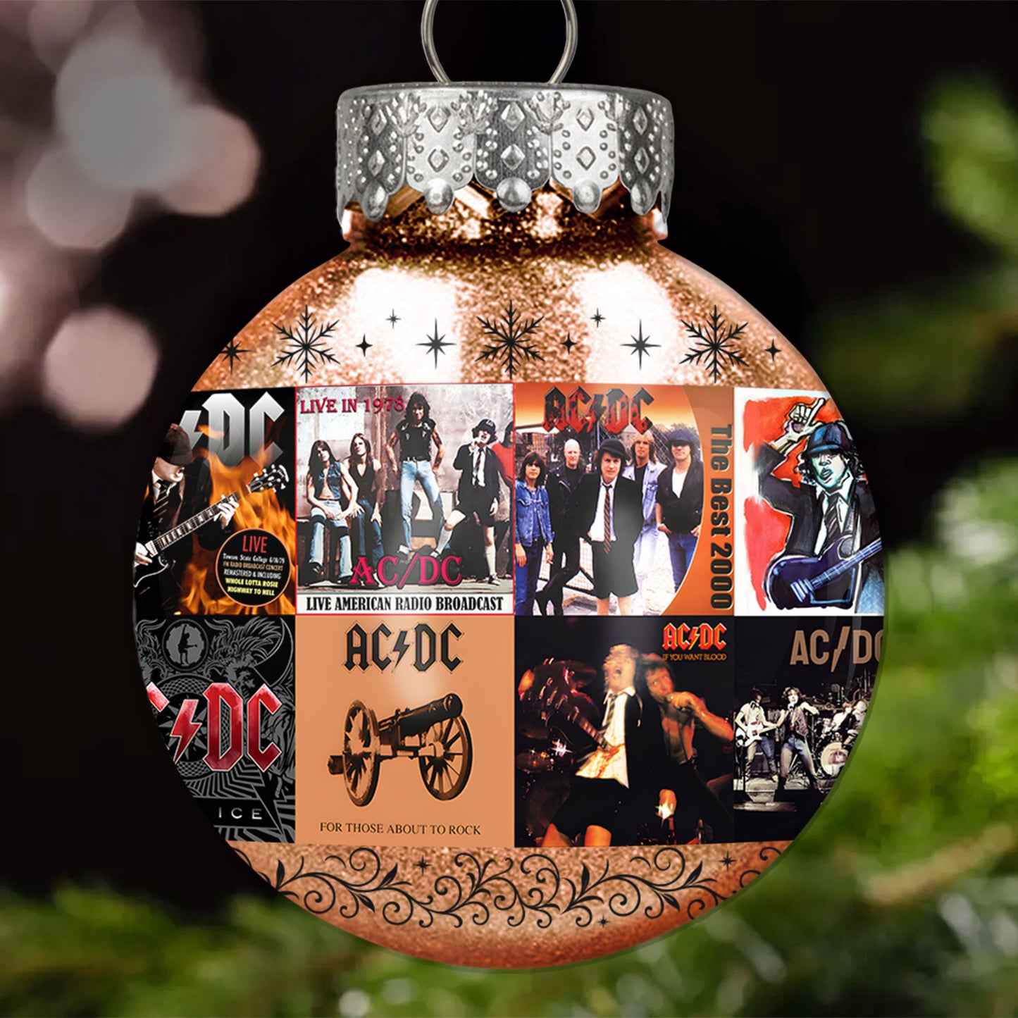 AC/DC Ball Ornament – The Ultimate Rock ’n’ Roll Christmas Gift