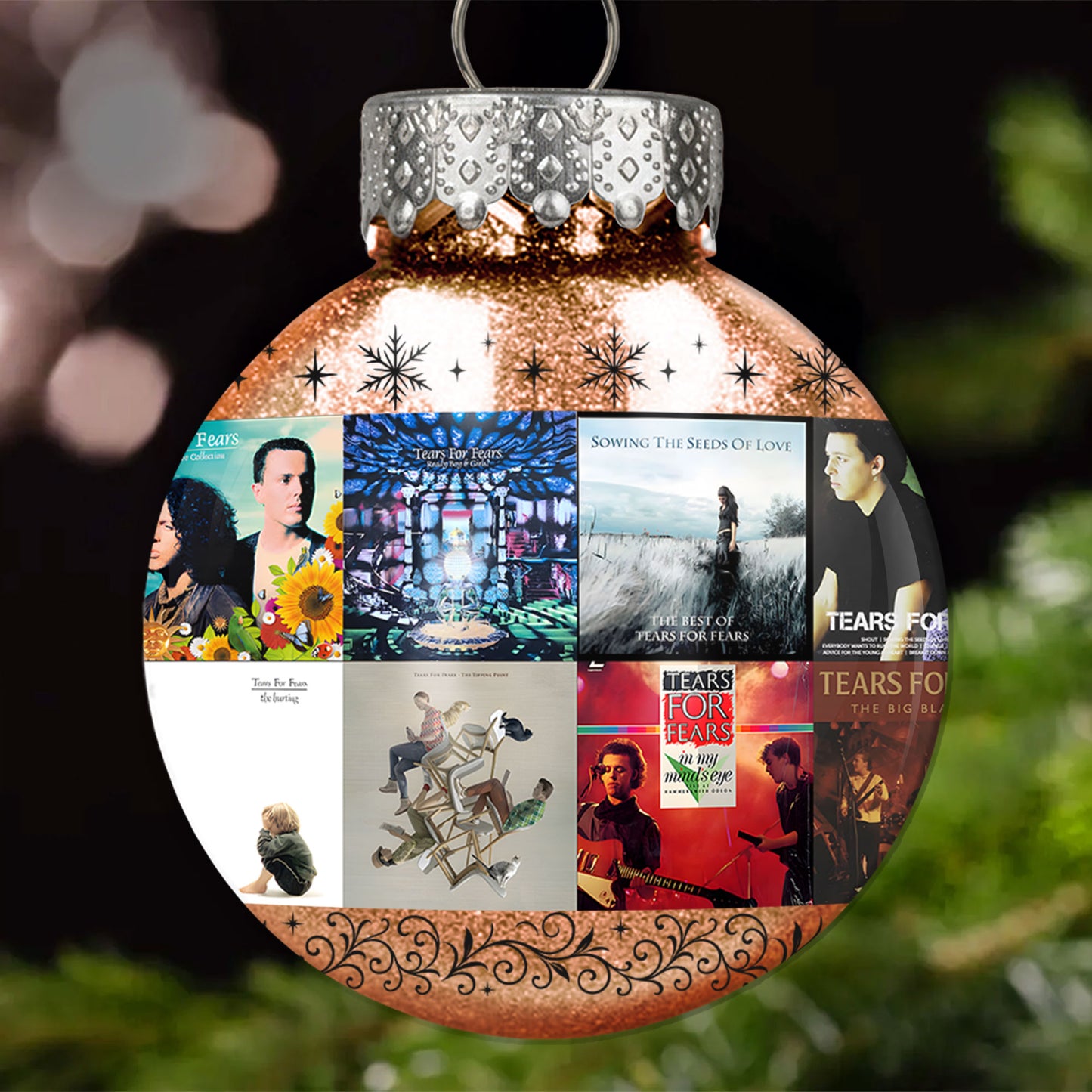 Tears for Fears Ball Ornament – Classic New Wave Collection