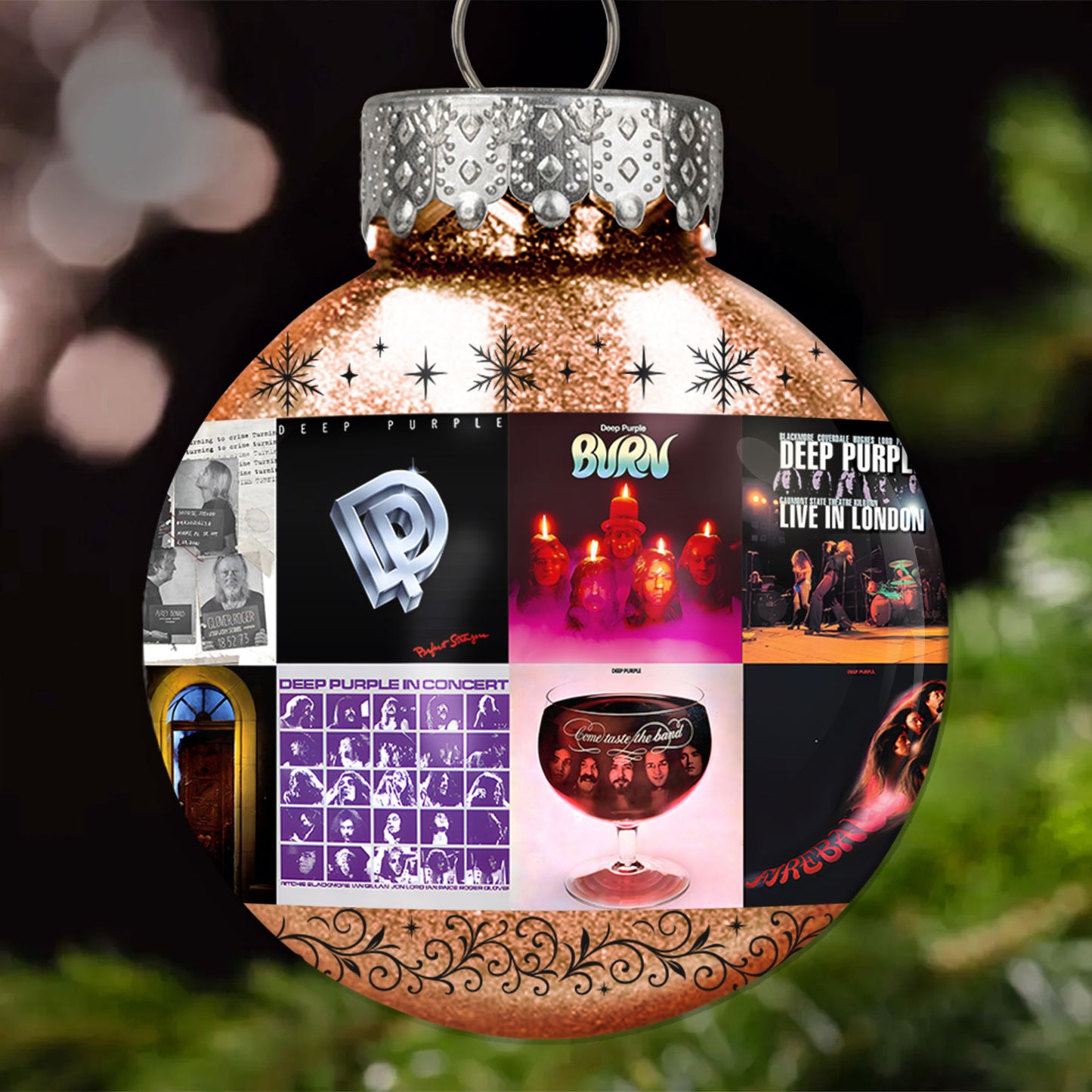 Deep Purple Ball Ornament – Hard Rock Heritage