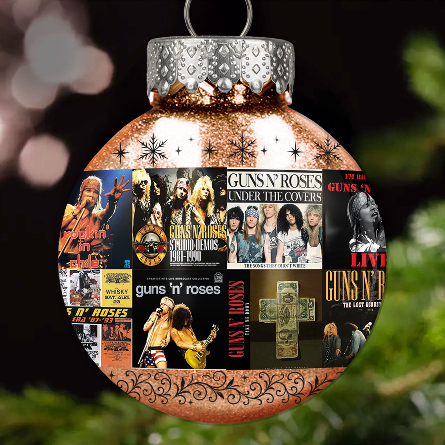 Guns N’ Roses Ball Ornament – Hard Rock Icons