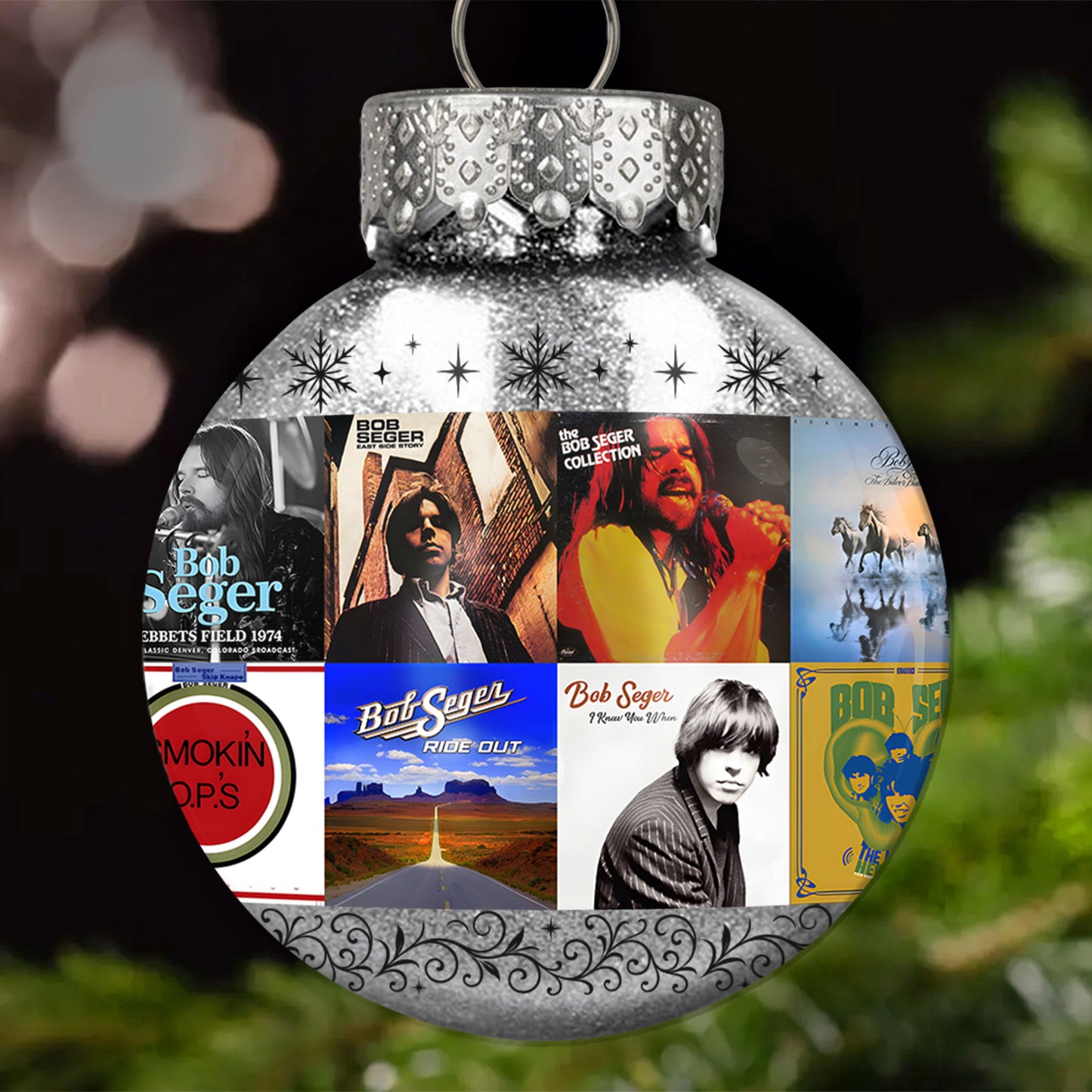 Bob Seger Ball Ornament – Classic Rock Spirit