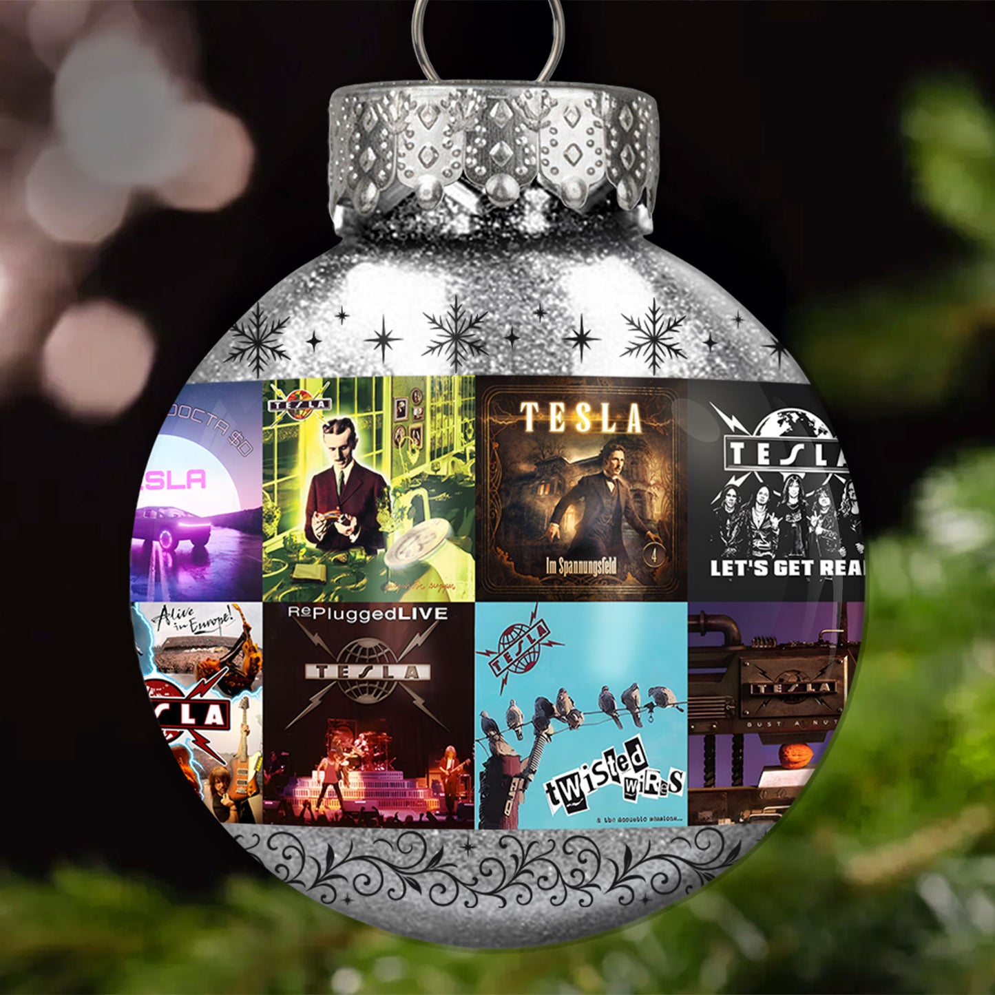 Tesla Ball Ornament – Classic Rock Power Collection