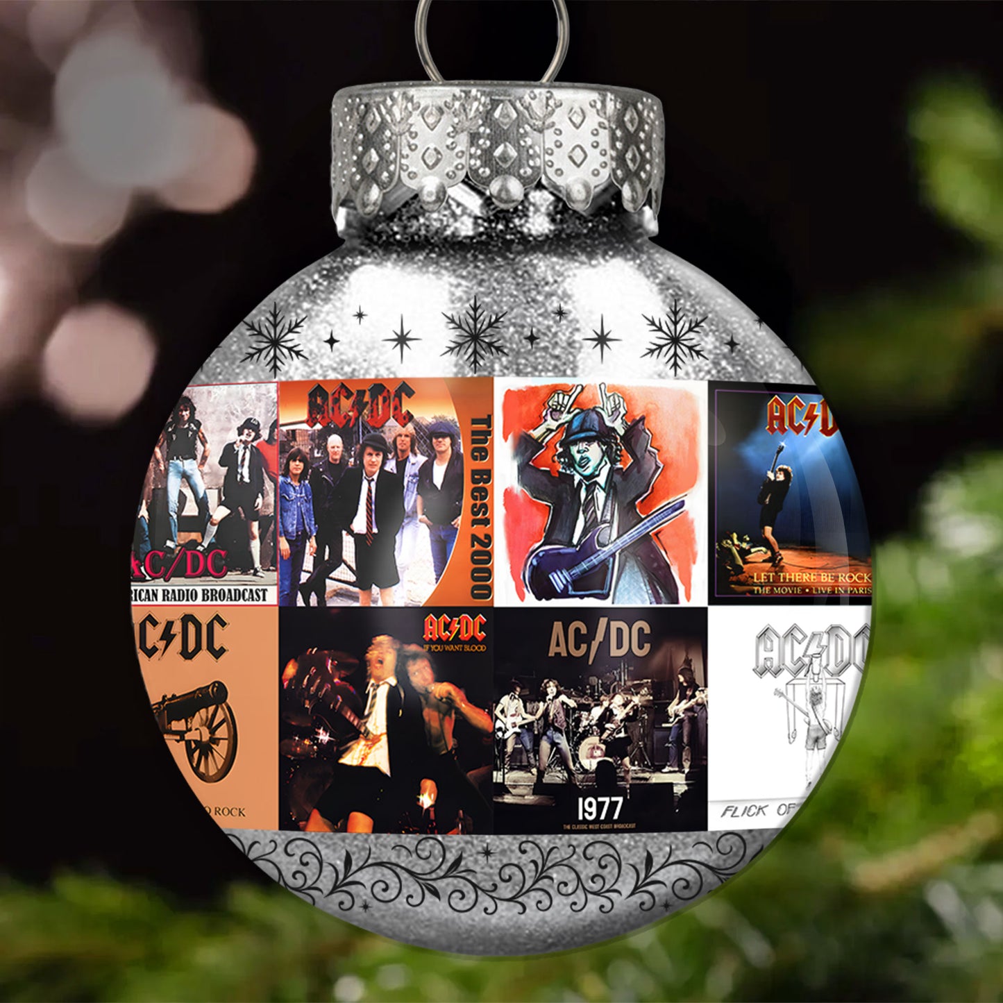 AC/DC Ball Ornament – The Ultimate Rock ’n’ Roll Christmas Gift