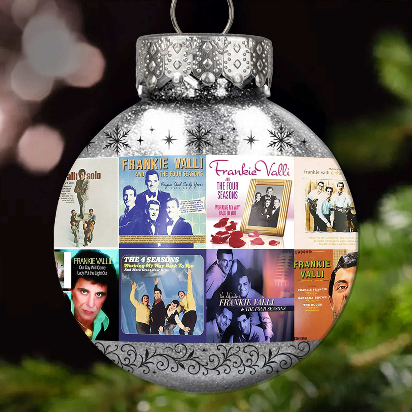 Frankie Valli & The Four Seasons Ball Ornament – Timeless Pop Harmony