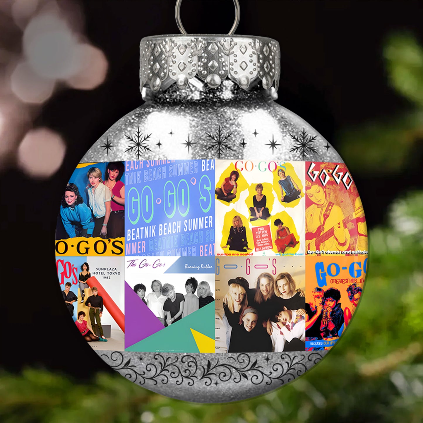 The Go-Go’s Ball Ornament – Pop Rock Trailblazers