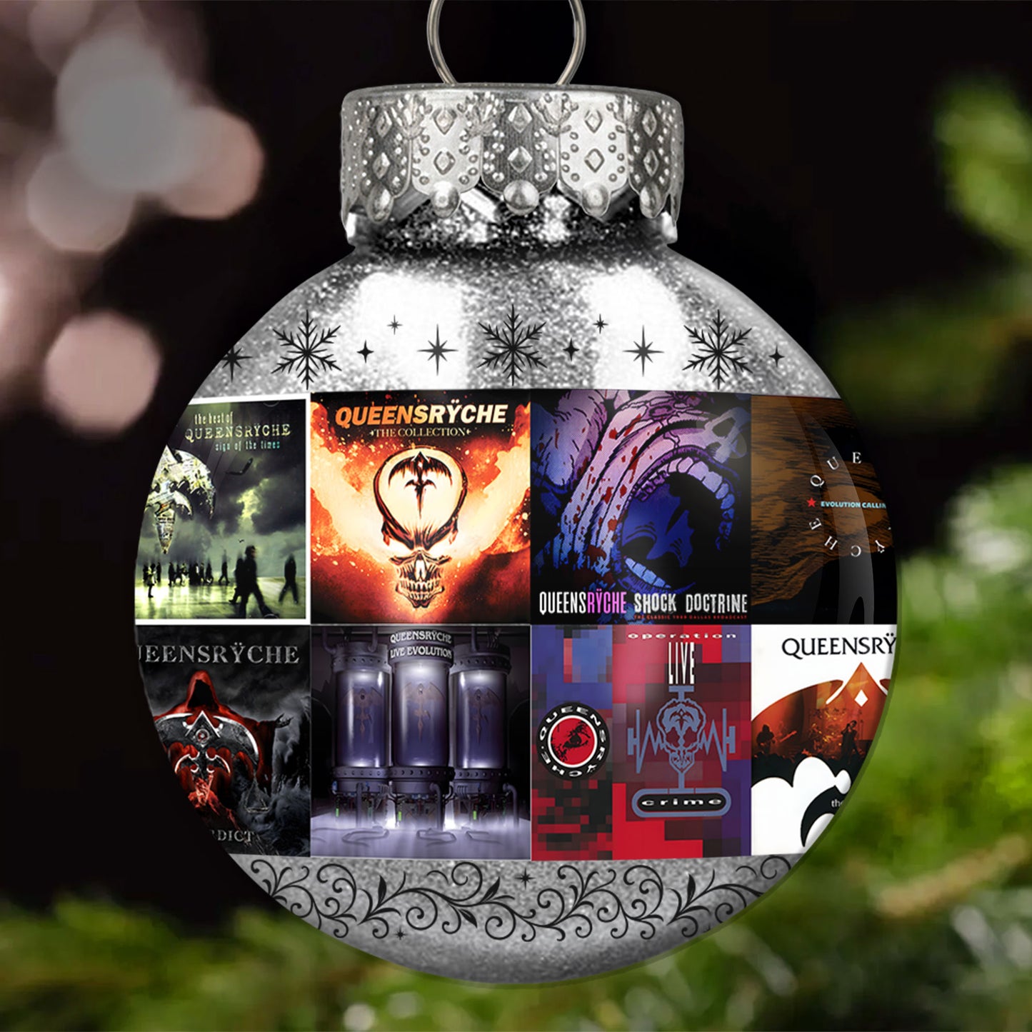Queensrÿche Ball Ornament – Progressive Metal Legends