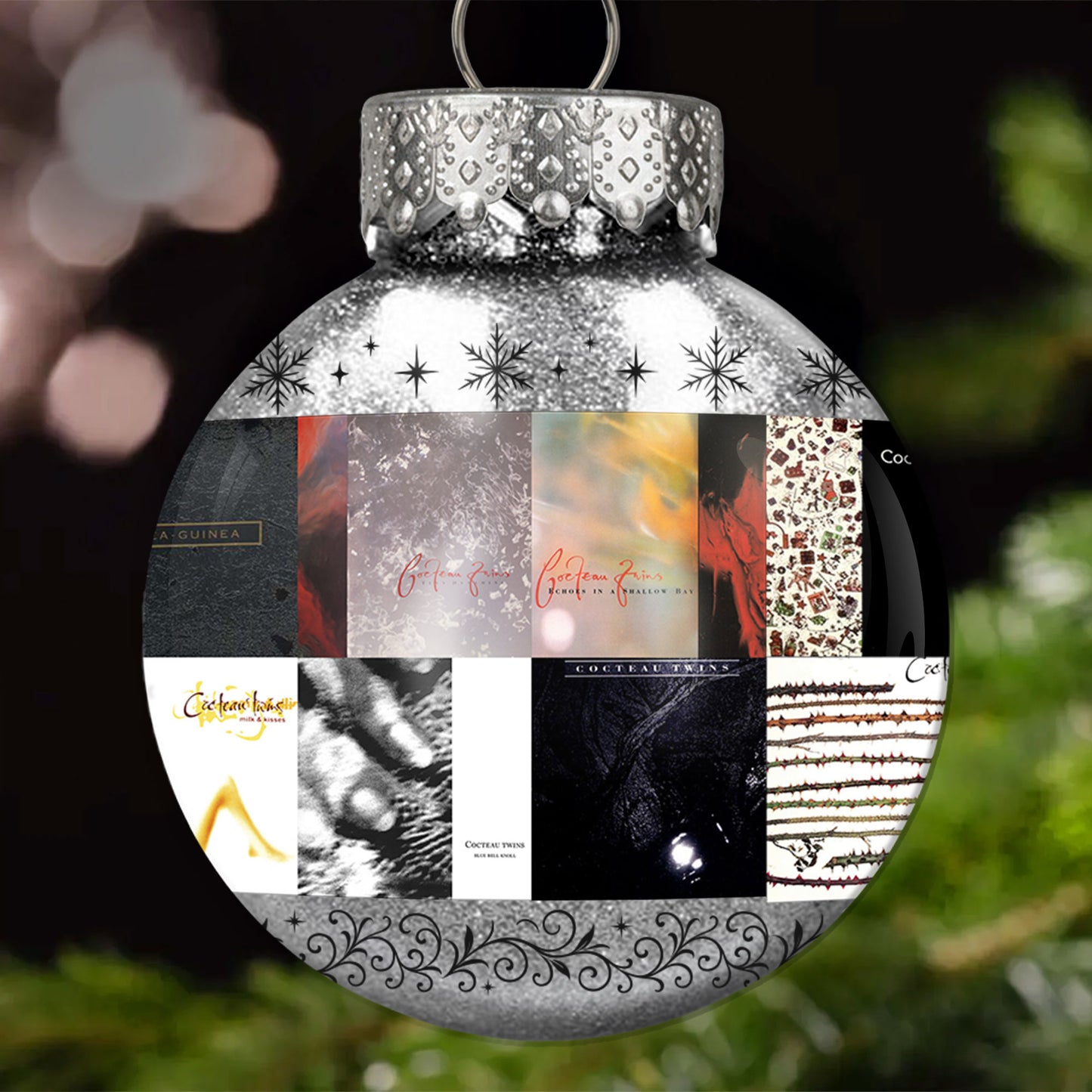 Cocteau Twins Ball Ornament – Dream Pop Serenity